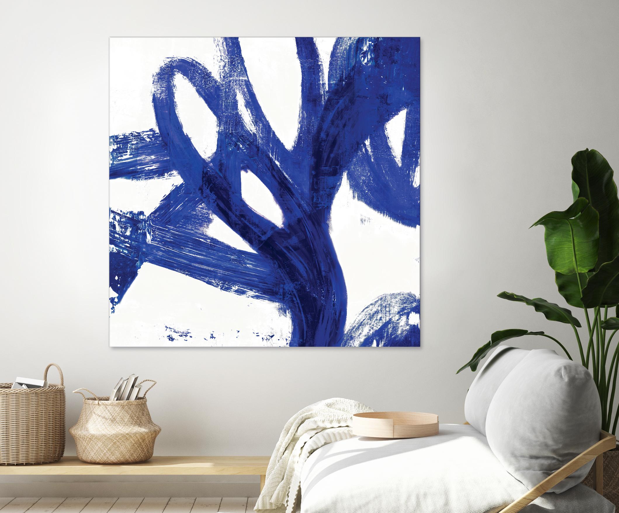Tenderness Indigo by PI Galerie on GIANT ART - white abstract