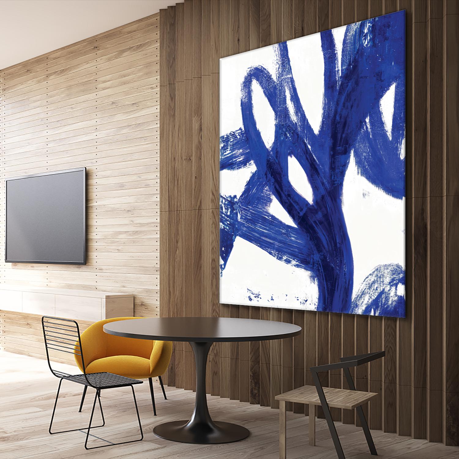 Tenderness Indigo by PI Galerie on GIANT ART - white abstract