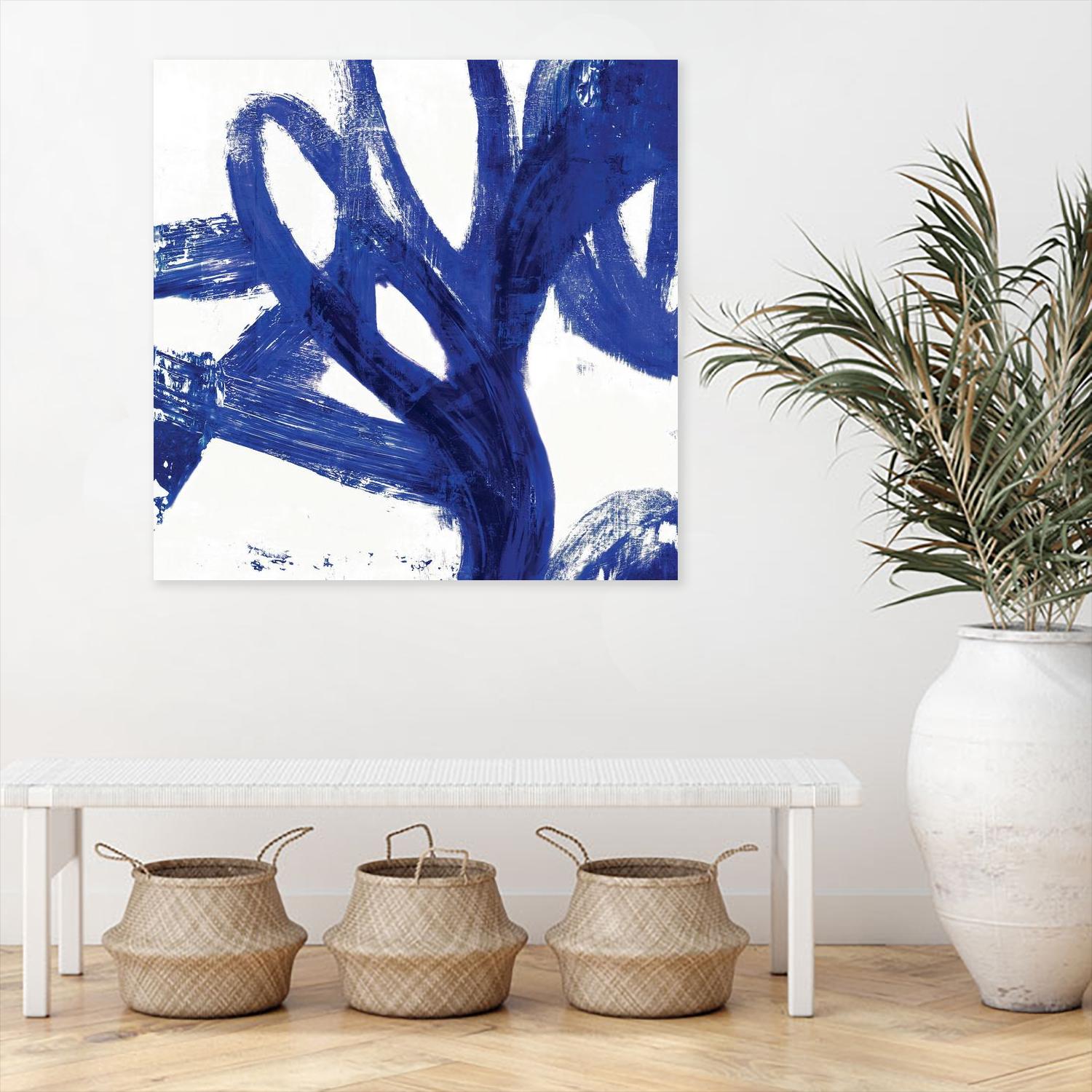 Tenderness Indigo by PI Galerie on GIANT ART - white abstract
