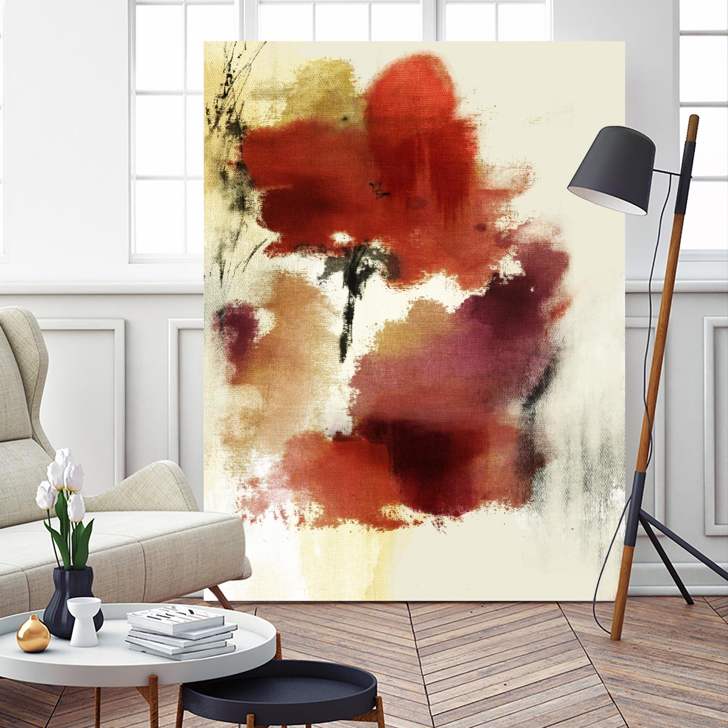 Sensual by PI Studio on GIANT ART - white floral