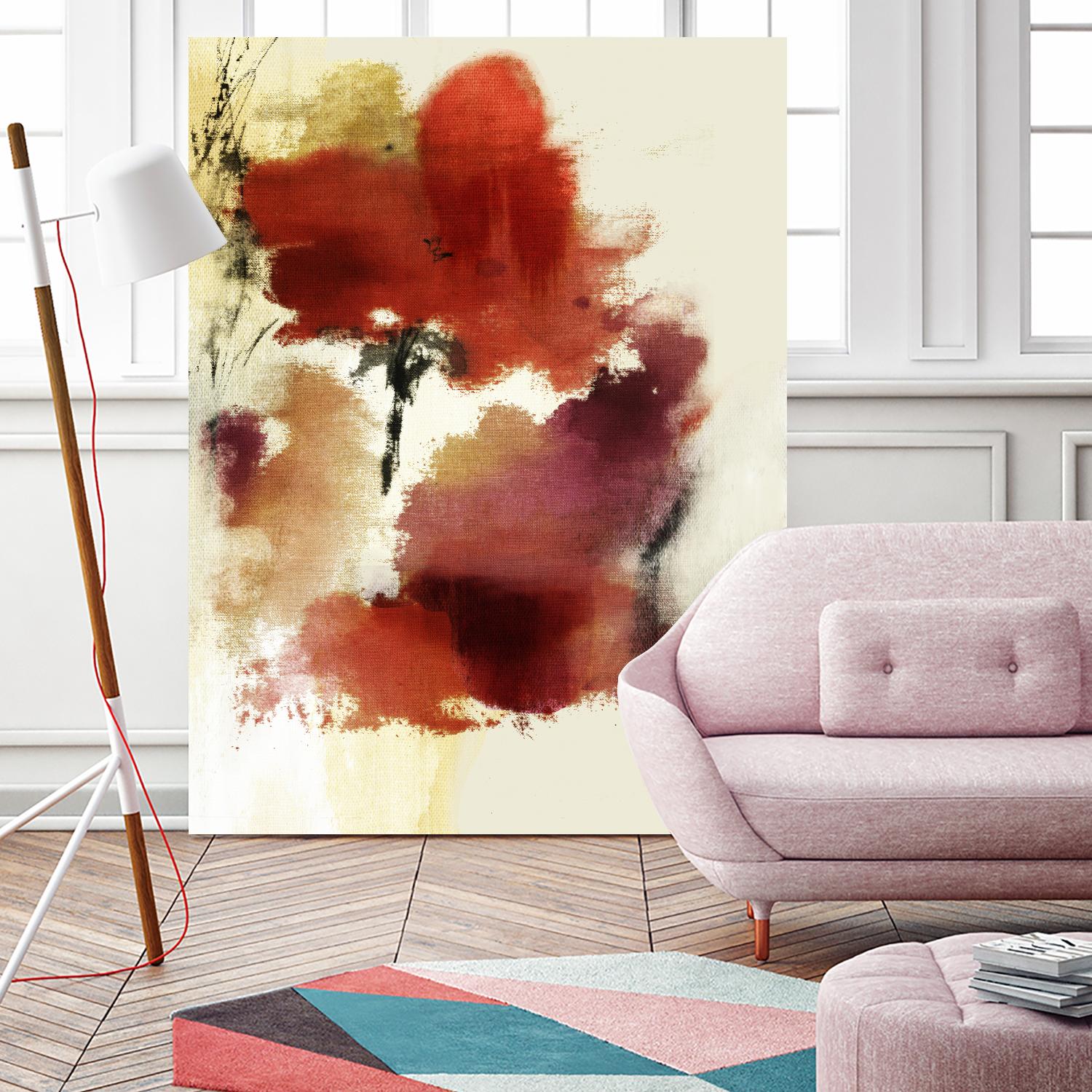 Sensual by PI Studio on GIANT ART - white floral