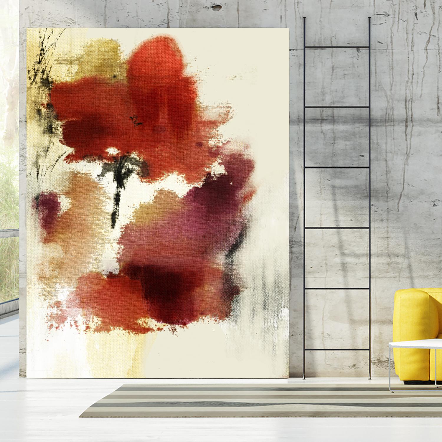 Sensual by PI Studio on GIANT ART - white floral