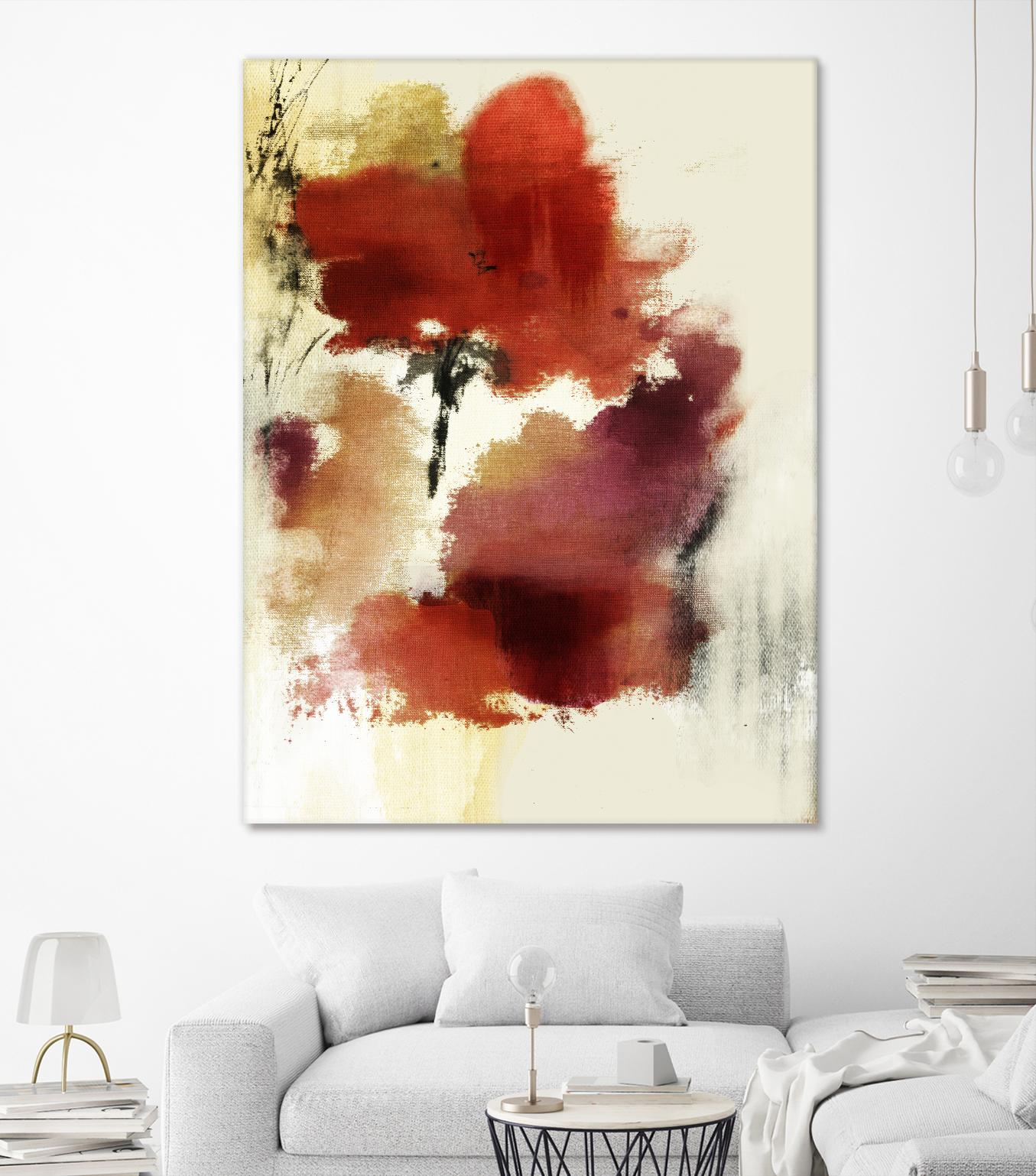 Sensual by PI Studio on GIANT ART - white floral