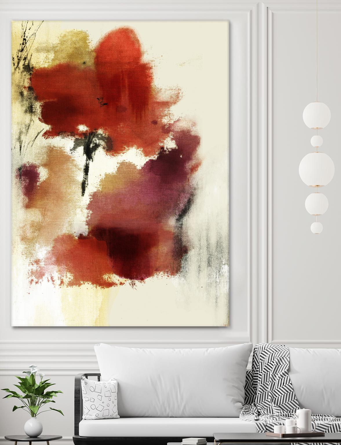 Sensual by PI Studio on GIANT ART - white floral