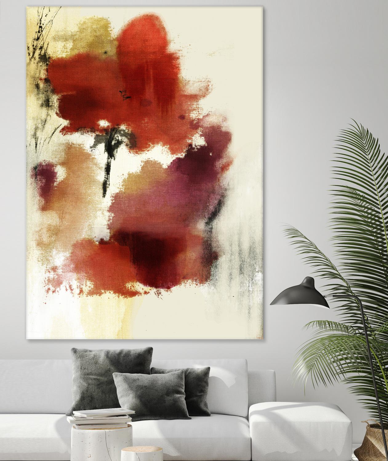 Sensual by PI Studio on GIANT ART - white floral