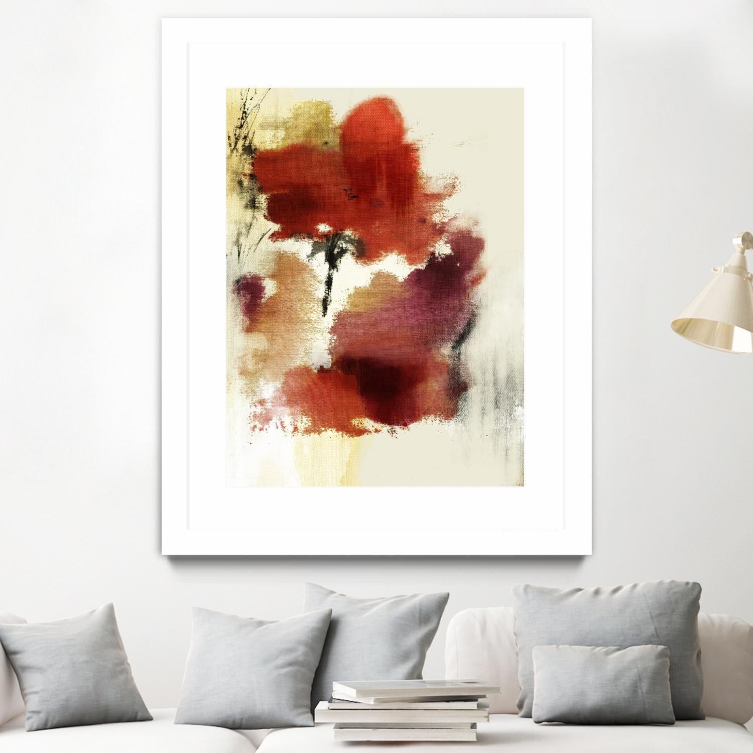 Sensual by PI Studio on GIANT ART - white floral