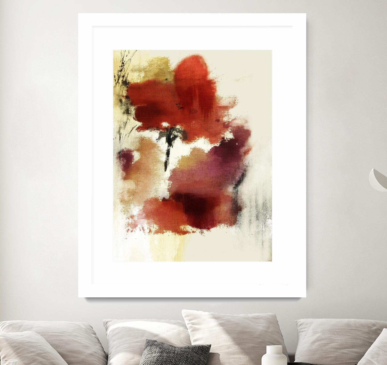 Sensual by PI Studio on GIANT ART - white floral