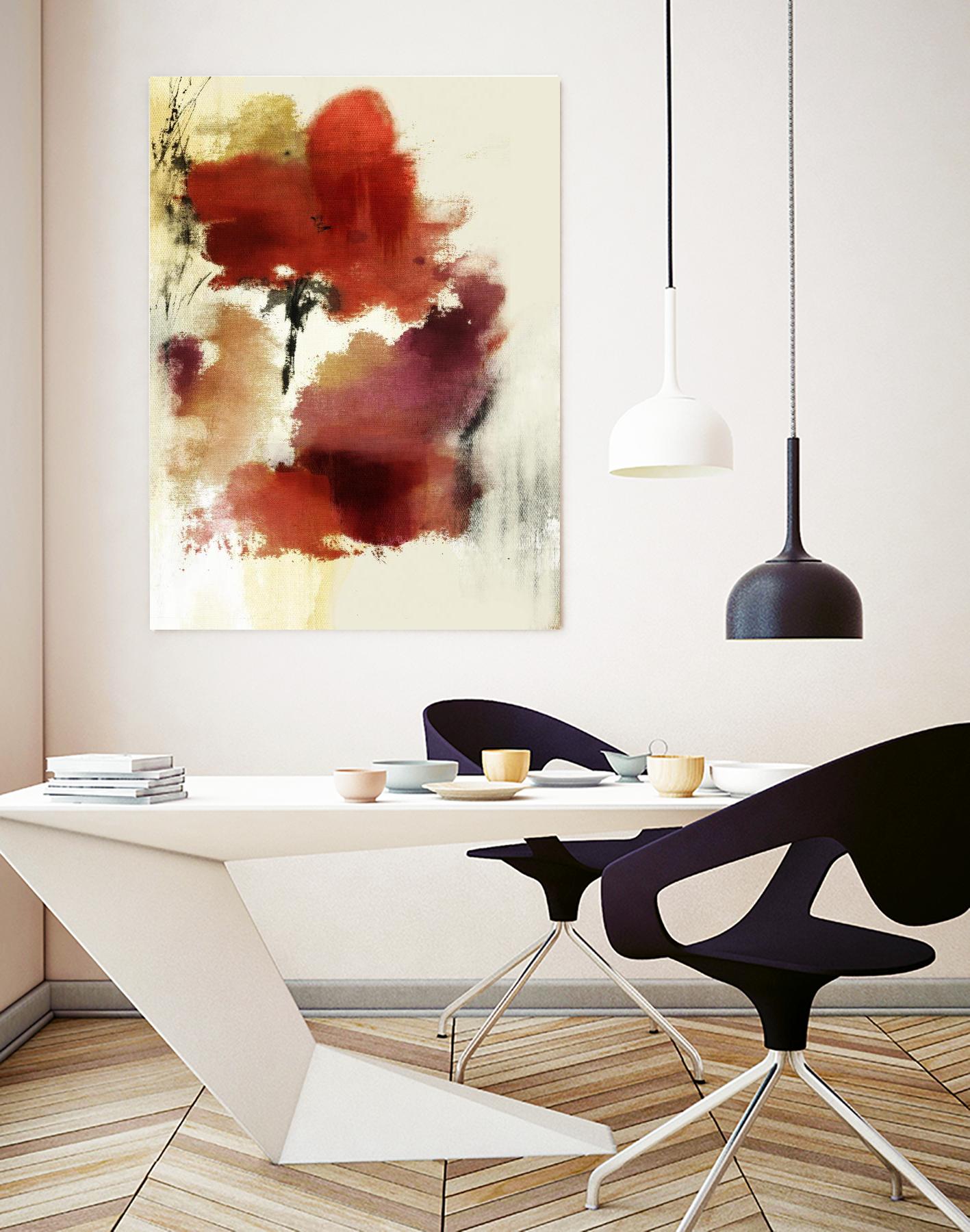 Sensual by PI Studio on GIANT ART - white floral