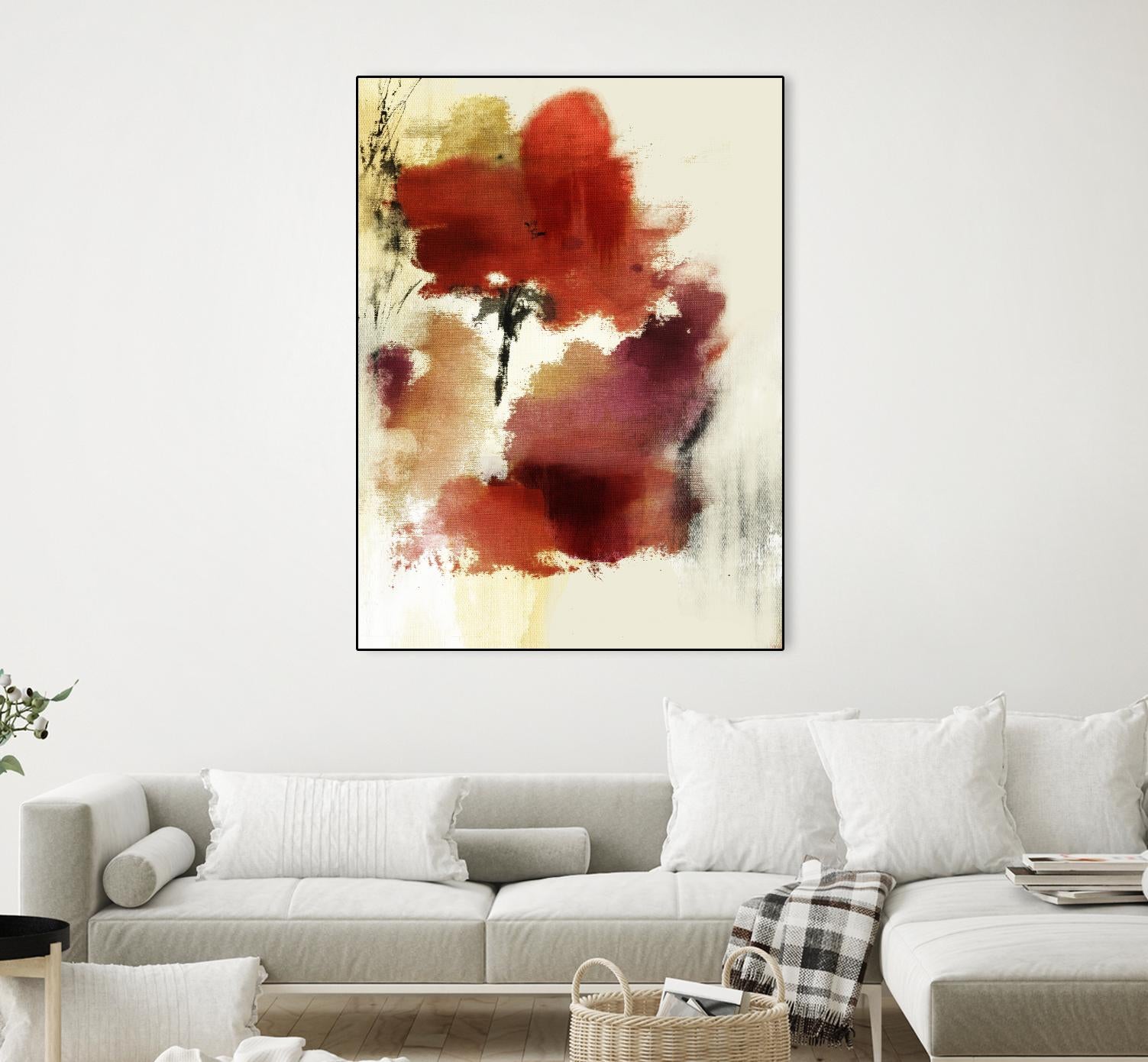 Sensual by PI Studio on GIANT ART - white floral