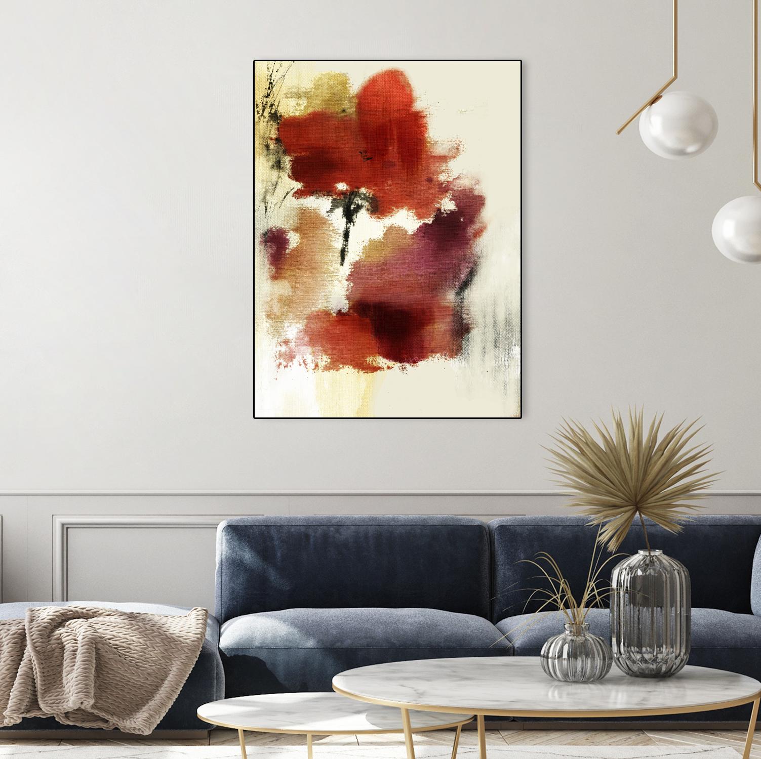 Sensual by PI Studio on GIANT ART - white floral