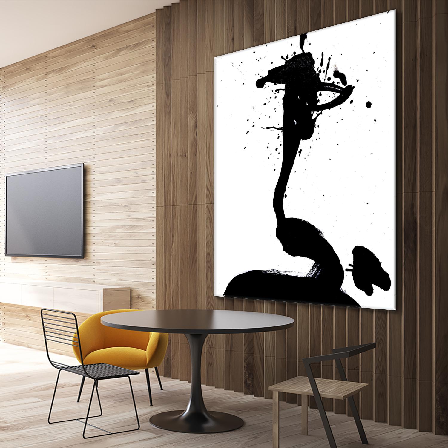 Ink Blot I by PI Studio on GIANT ART - white abstract