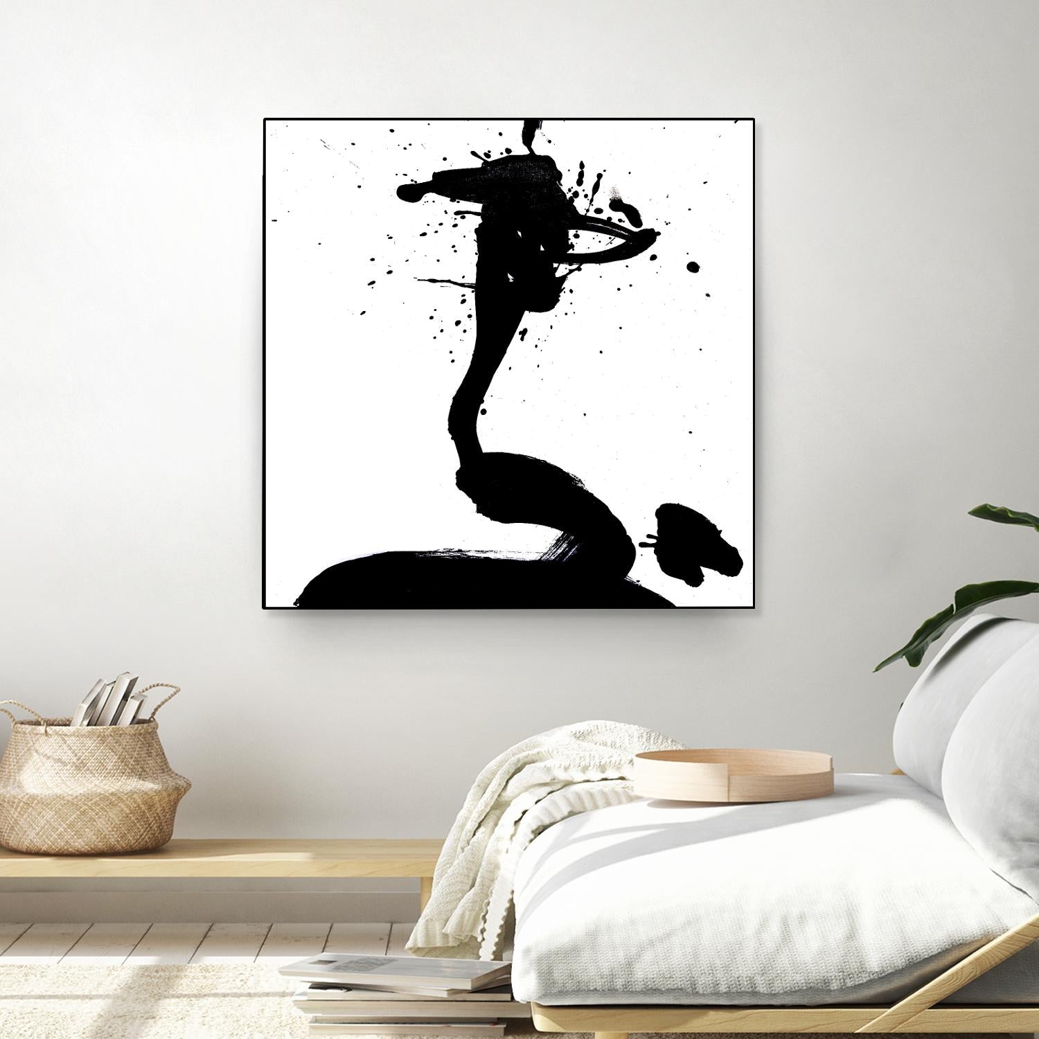 Ink Blot I by PI Studio on GIANT ART - white abstract
