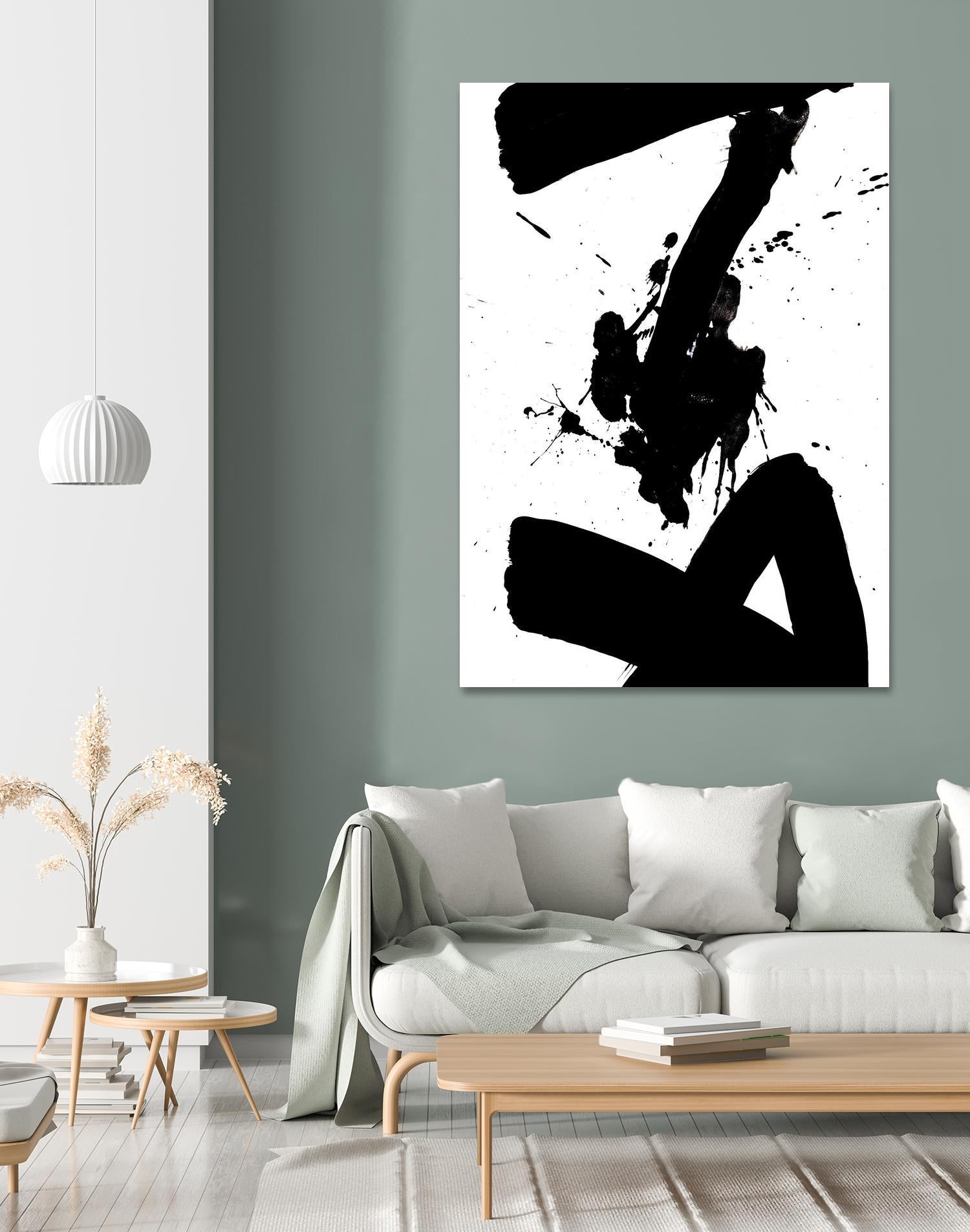 Ink Blot IV by PI Galerie on GIANT ART - white abstract