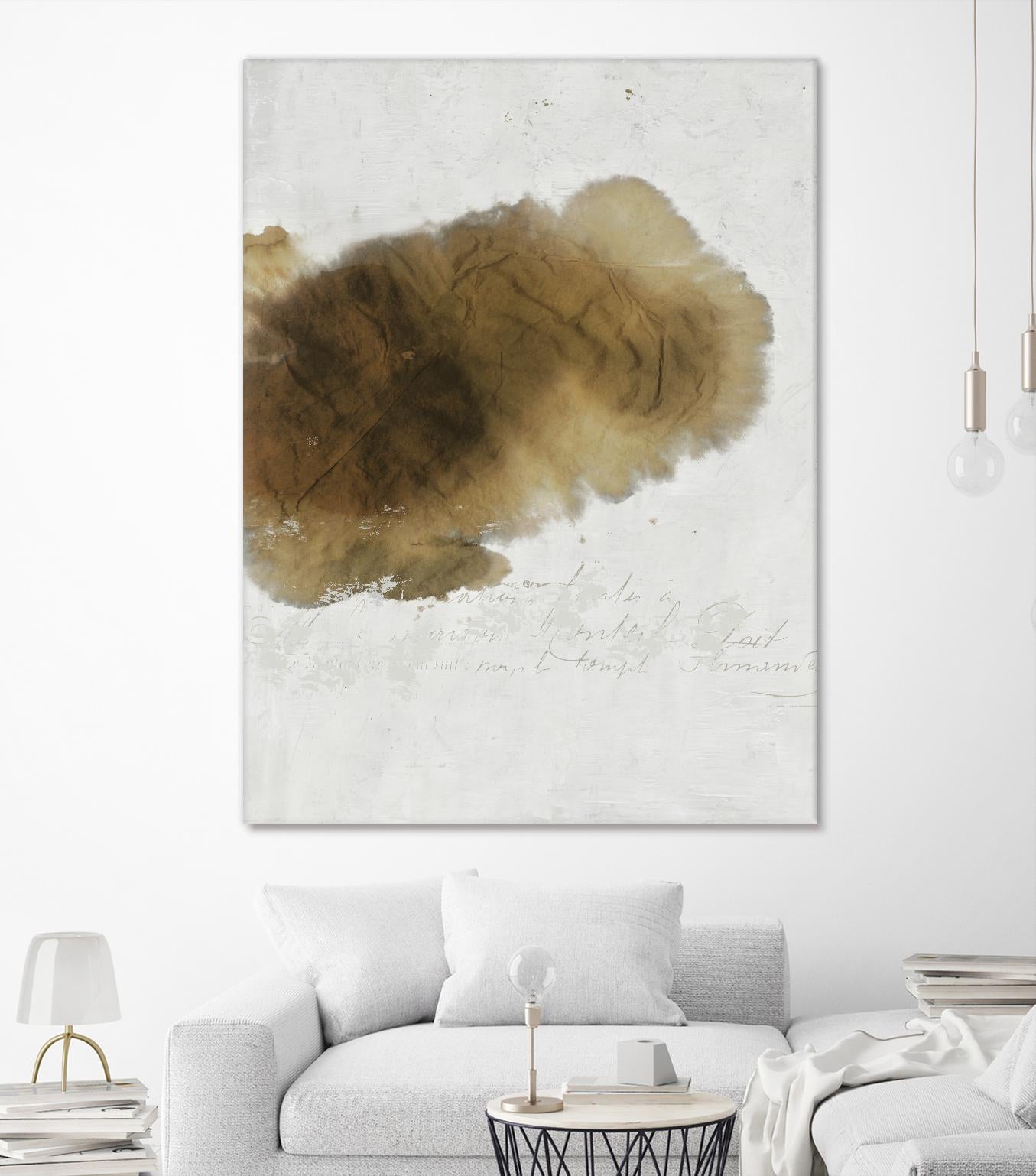 Dot by PI Studio on GIANT ART - white abstract