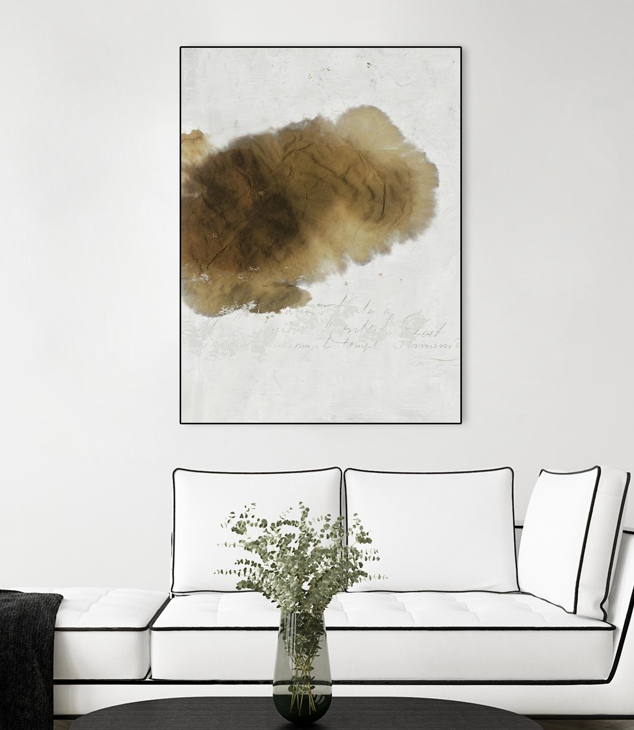 Dot by PI Studio on GIANT ART - white abstract