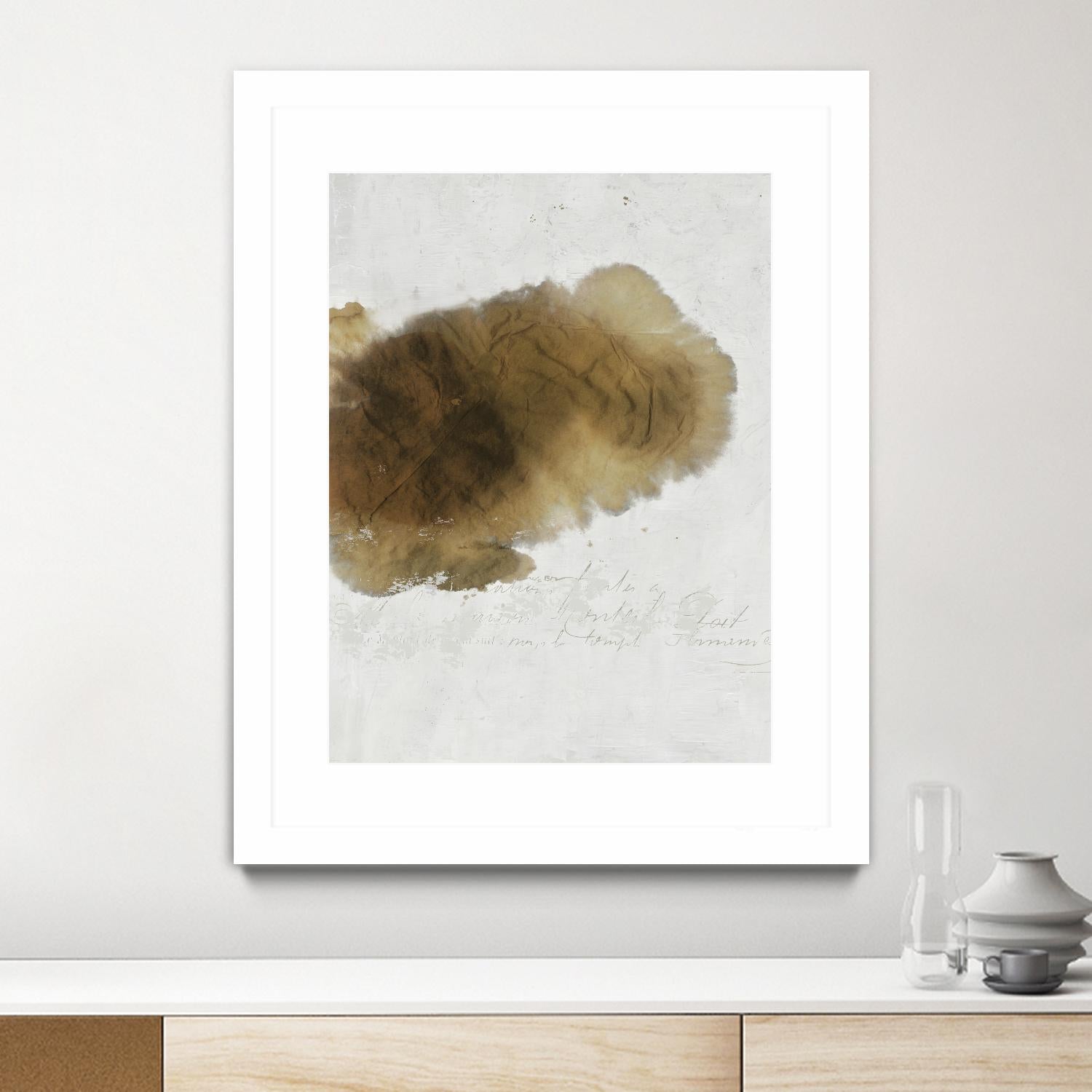 Dot by PI Studio on GIANT ART - white abstract