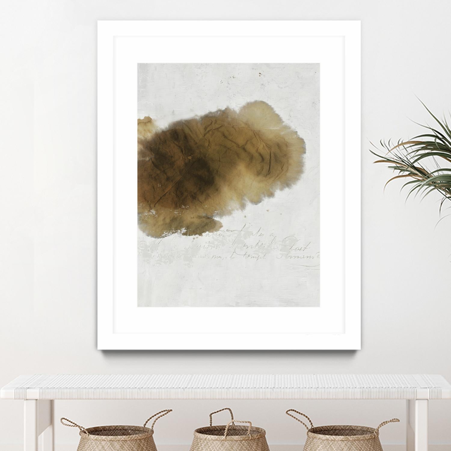 Dot by PI Studio on GIANT ART - white abstract