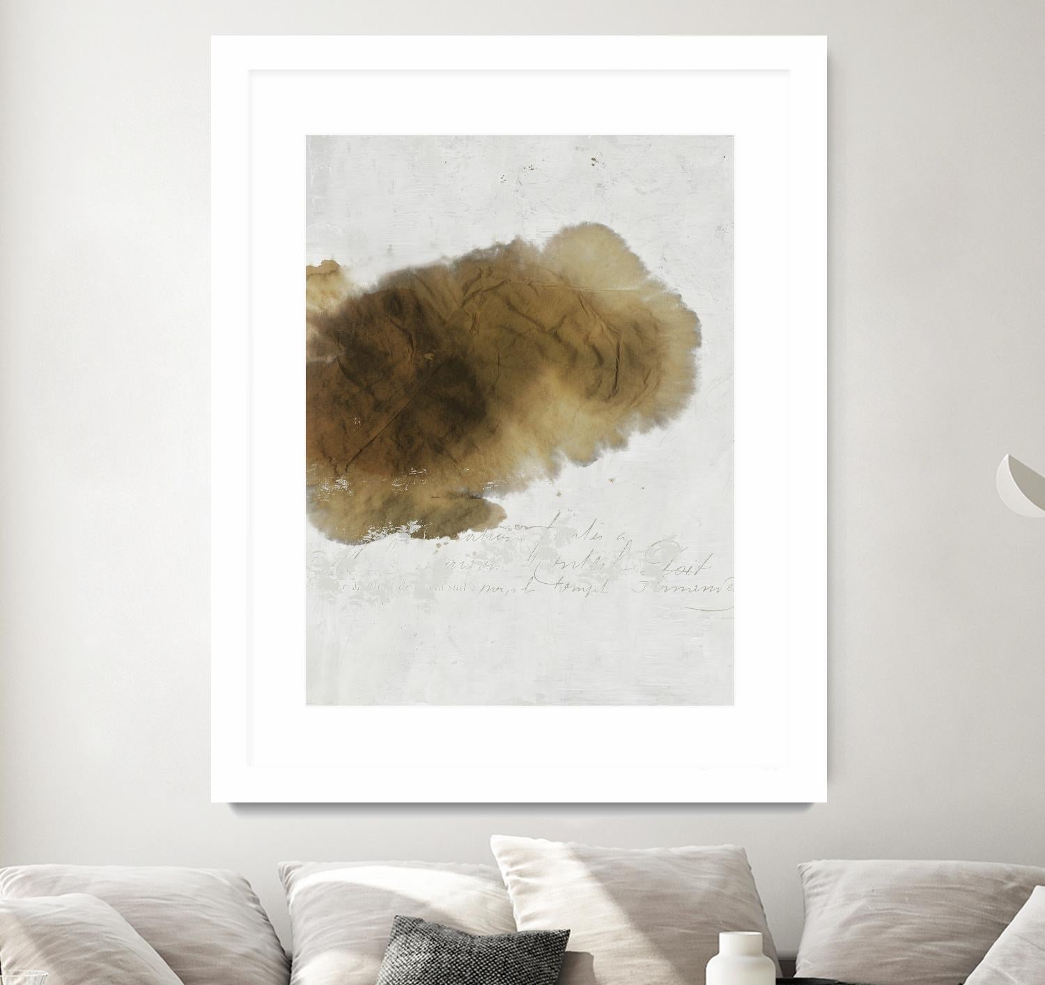 Dot by PI Studio on GIANT ART - white abstract