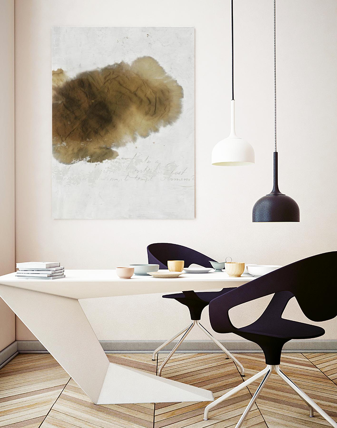 Dot by PI Studio on GIANT ART - white abstract