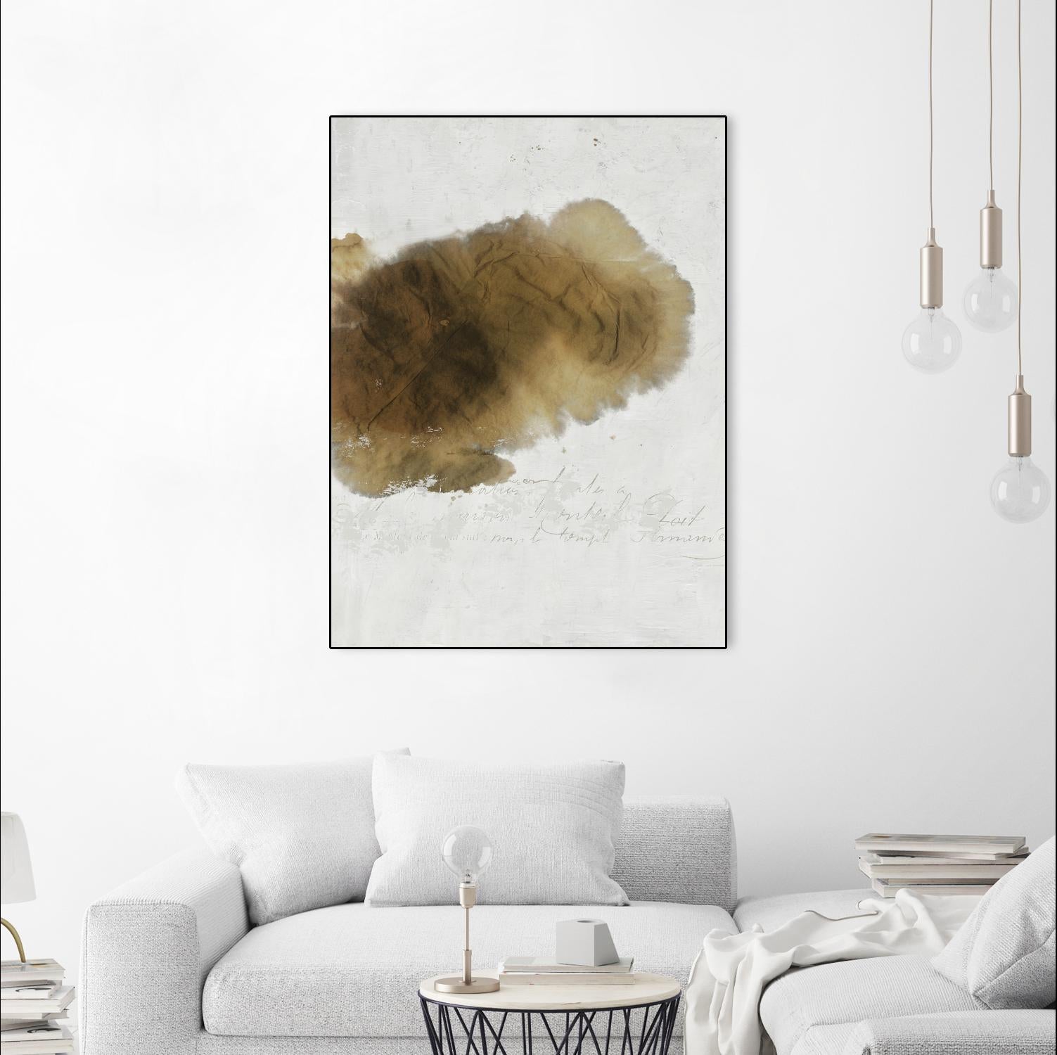 Dot by PI Studio on GIANT ART - white abstract