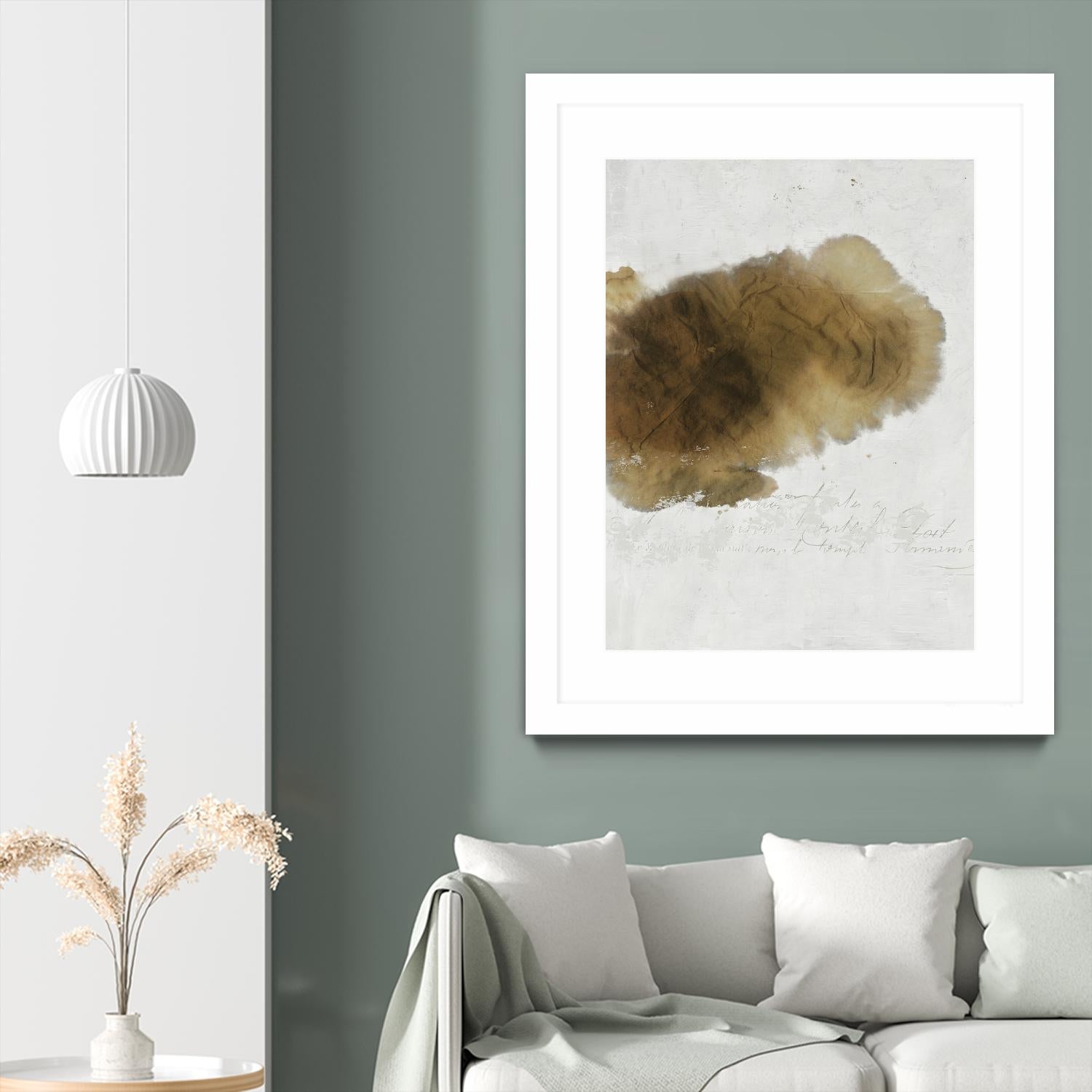 Dot by PI Studio on GIANT ART - white abstract