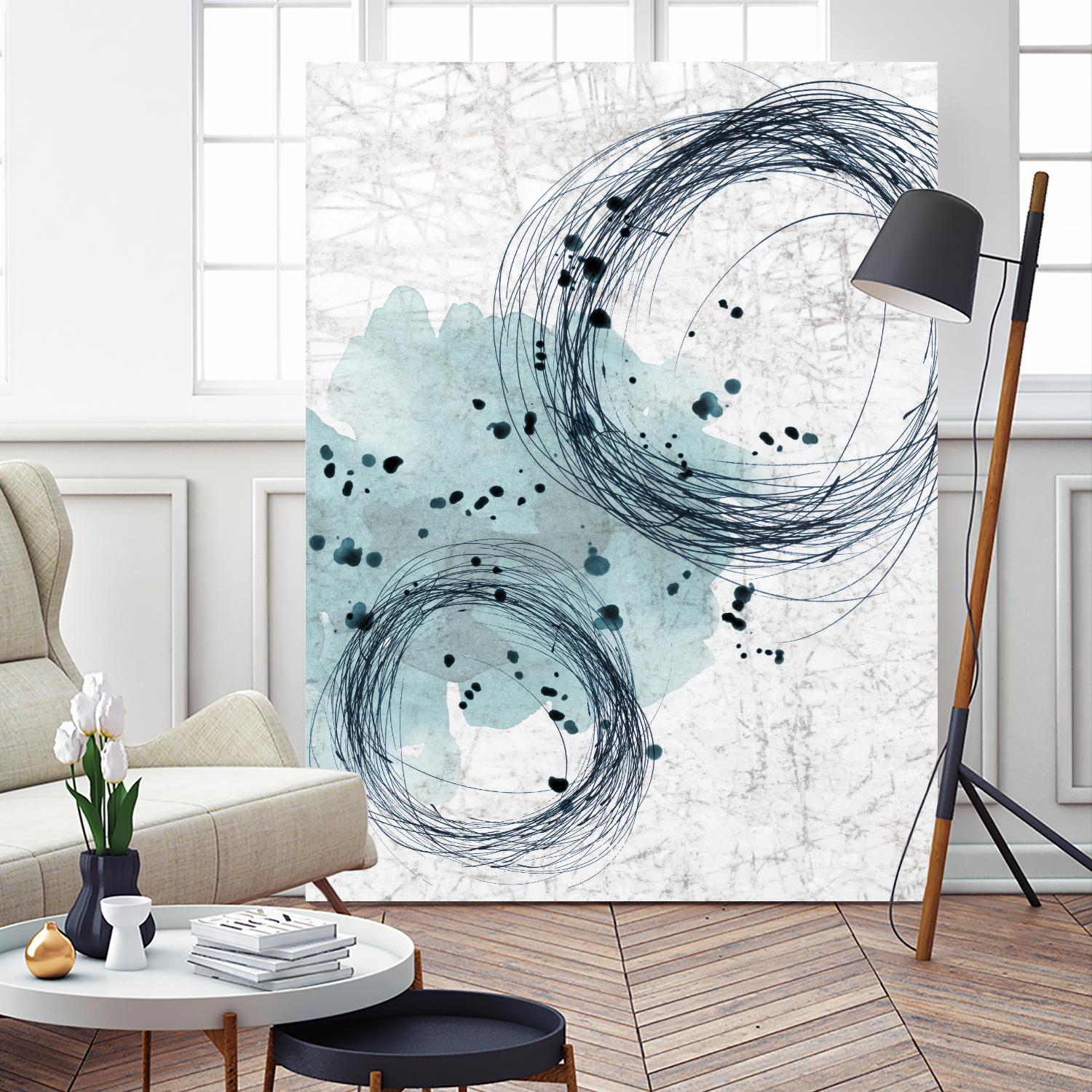 Close by PI Studio on GIANT ART - white abstract