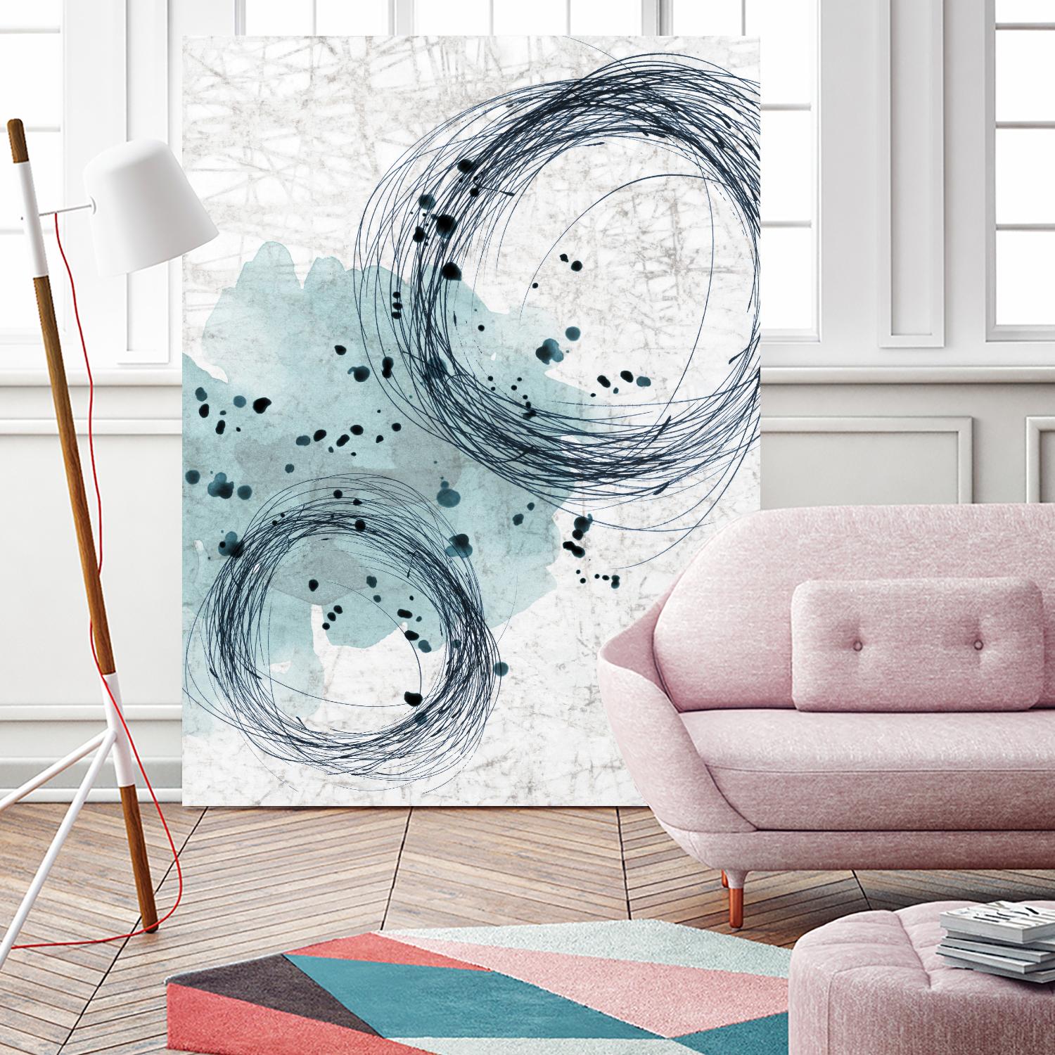 Close by PI Studio on GIANT ART - white abstract