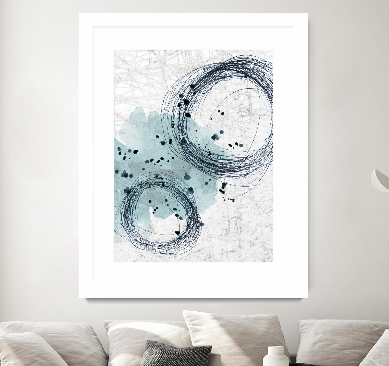 Close by PI Studio on GIANT ART - white abstract