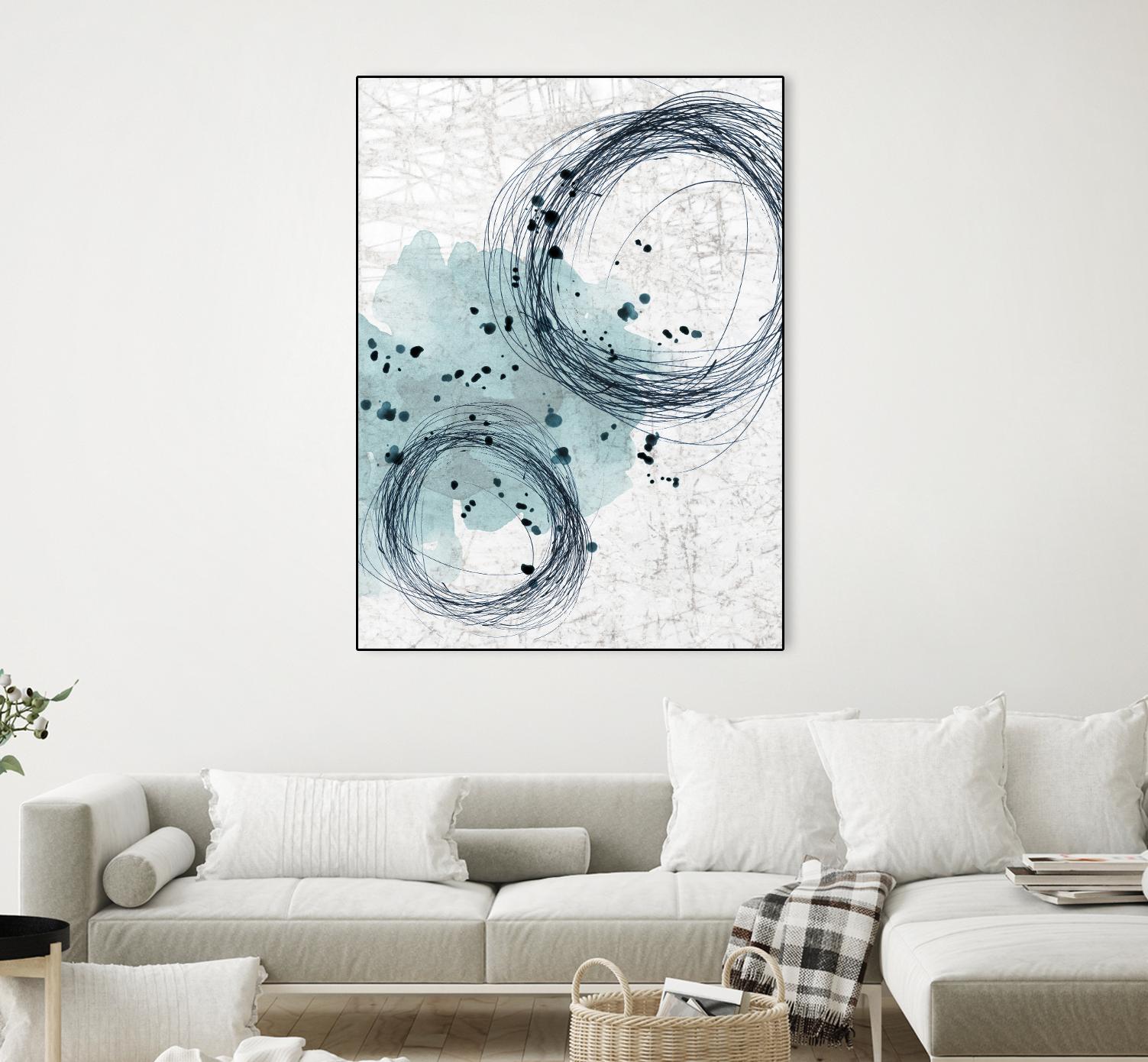 Close by PI Studio on GIANT ART - white abstract