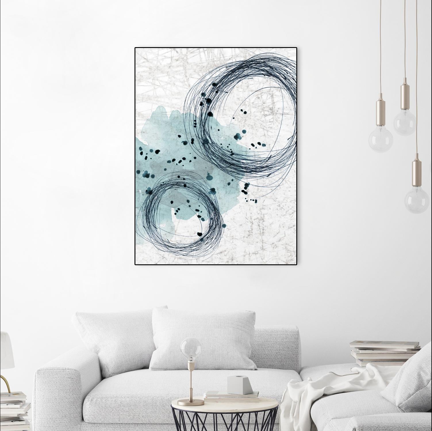 Close by PI Studio on GIANT ART - white abstract