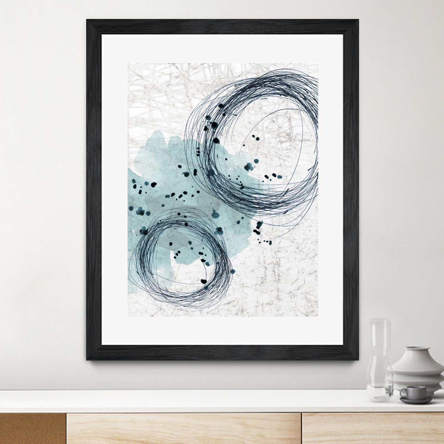 Close by PI Studio on GIANT ART - white abstract