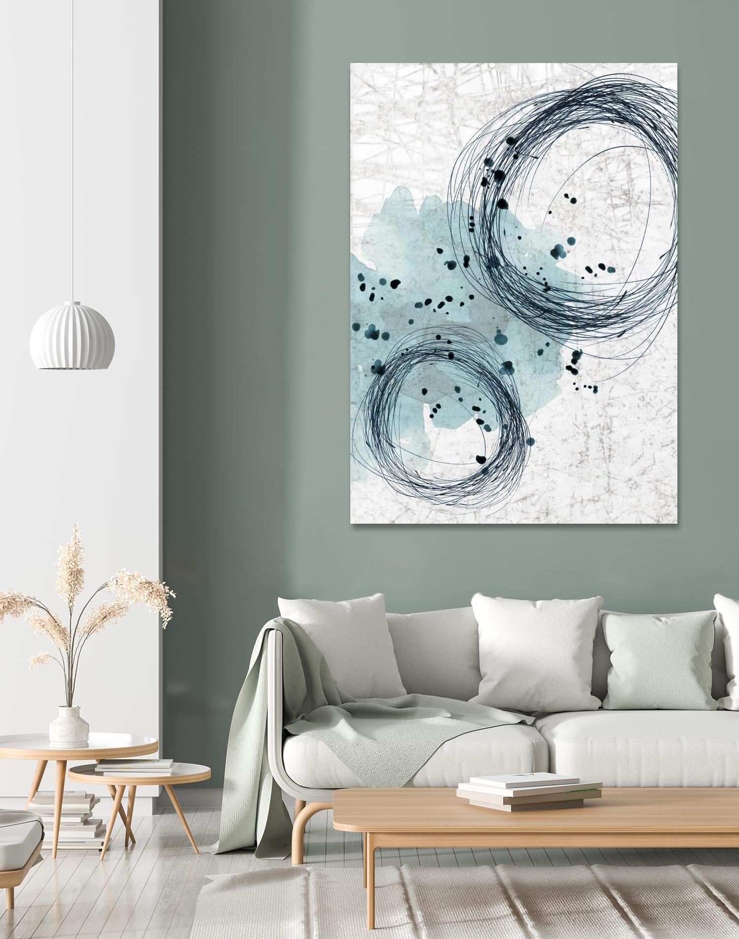 Close by PI Studio on GIANT ART - white abstract