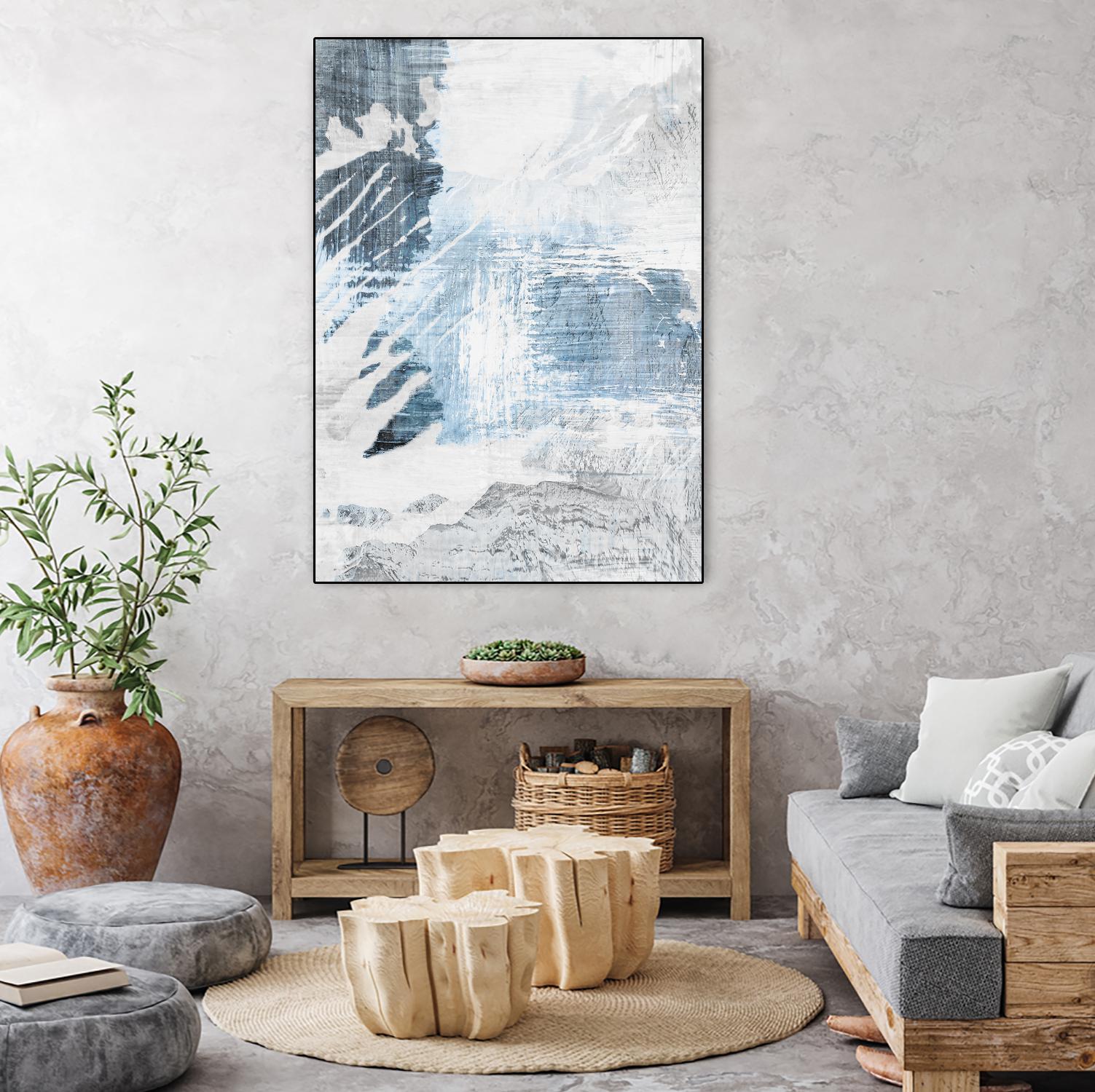 Intergrated by PI Studio on GIANT ART - grey abstract