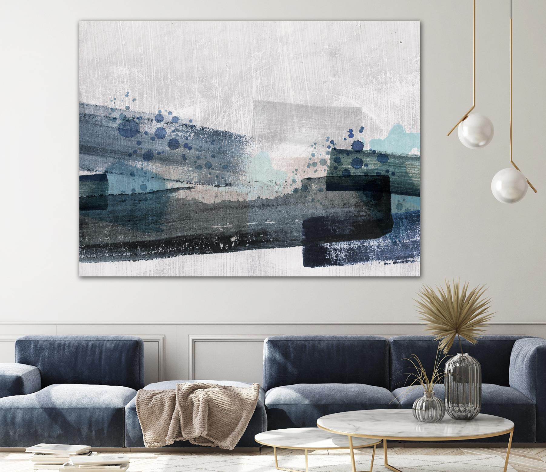 Crush by PI Studio on GIANT ART - cyan abstract