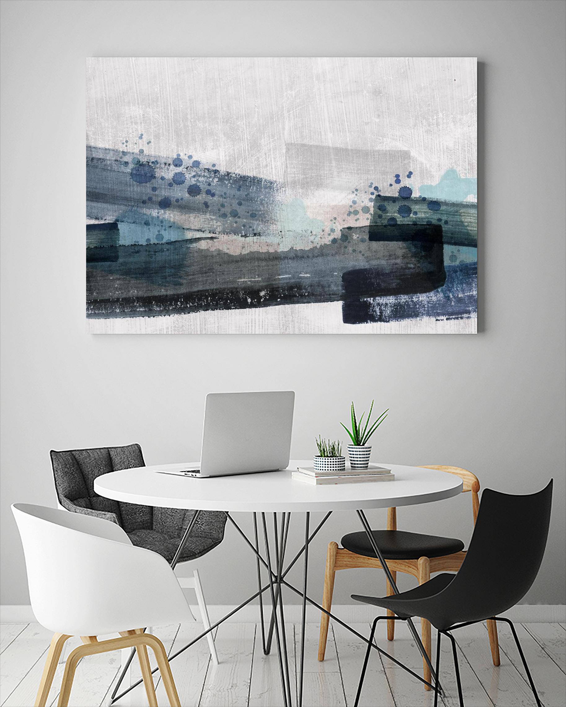 Crush by PI Studio on GIANT ART - cyan abstract