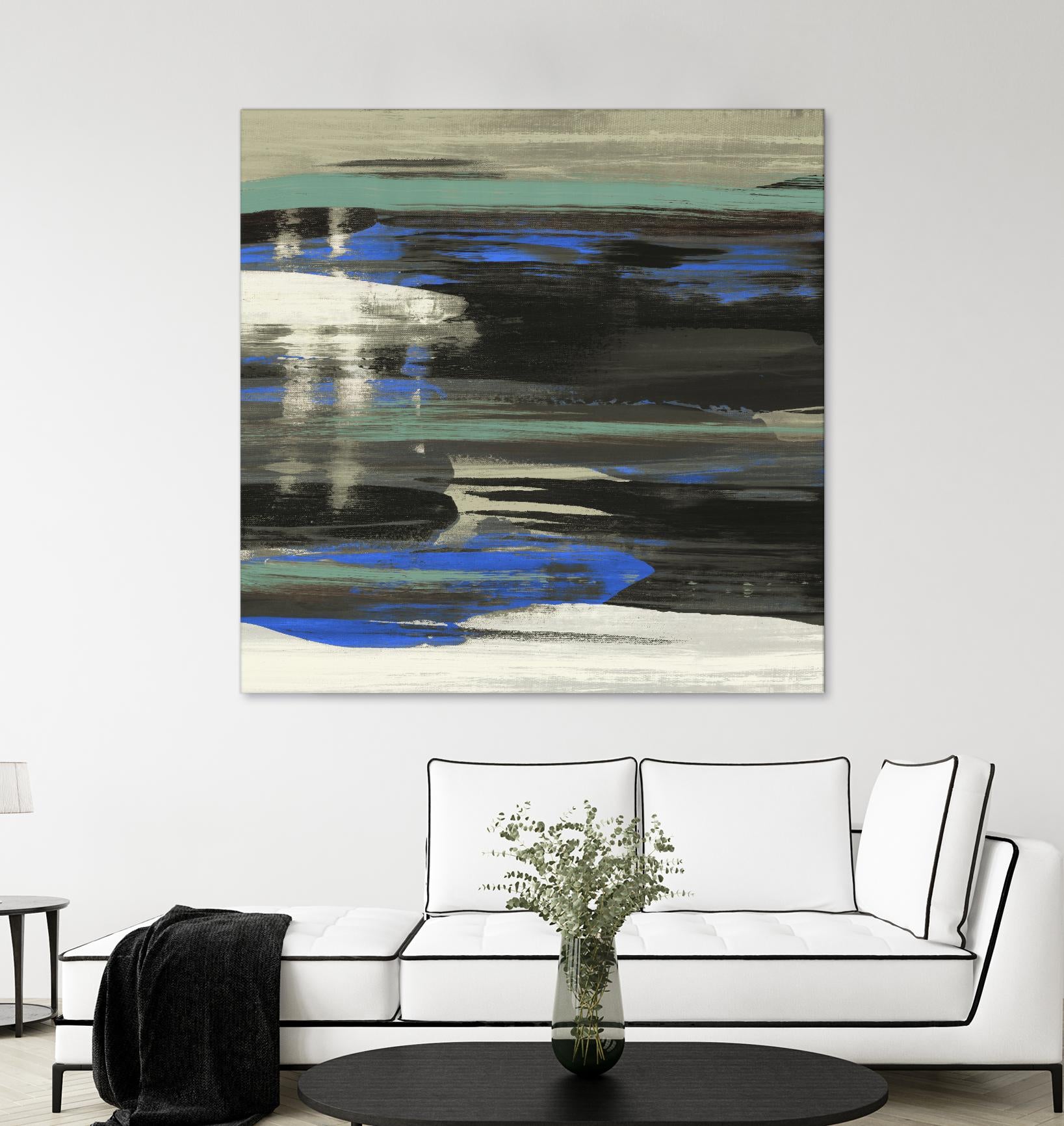 Squeeze IV by PI Studio on GIANT ART - black abstract