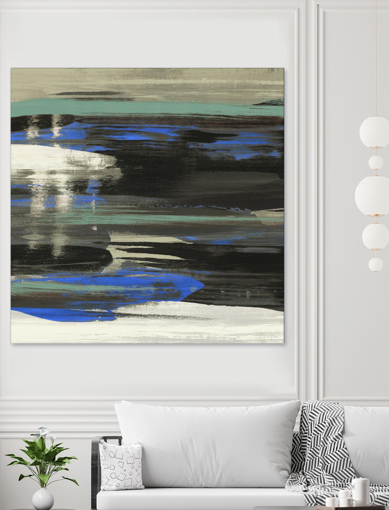 Squeeze IV by PI Studio on GIANT ART - black abstract