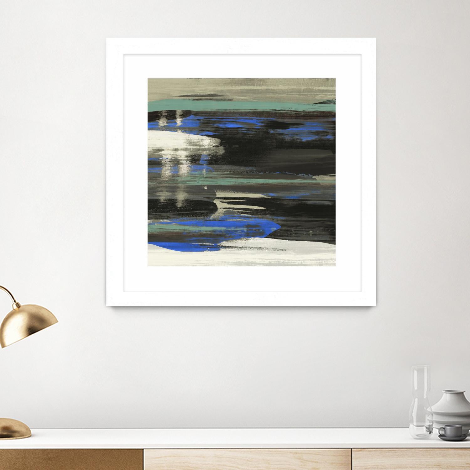 Squeeze IV by PI Studio on GIANT ART - black abstract