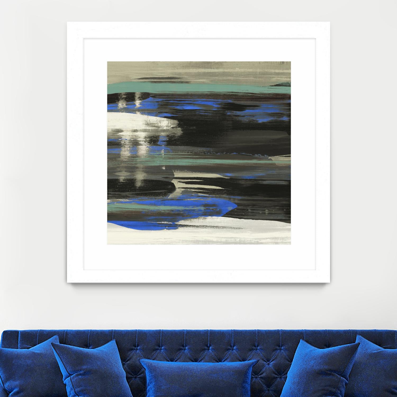 Squeeze IV by PI Studio on GIANT ART - black abstract