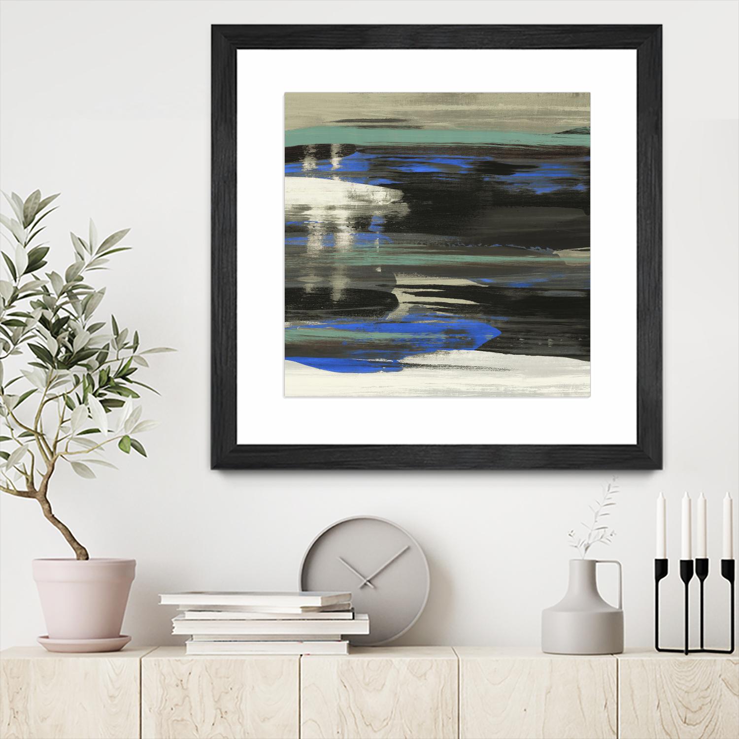 Squeeze IV by PI Studio on GIANT ART - black abstract