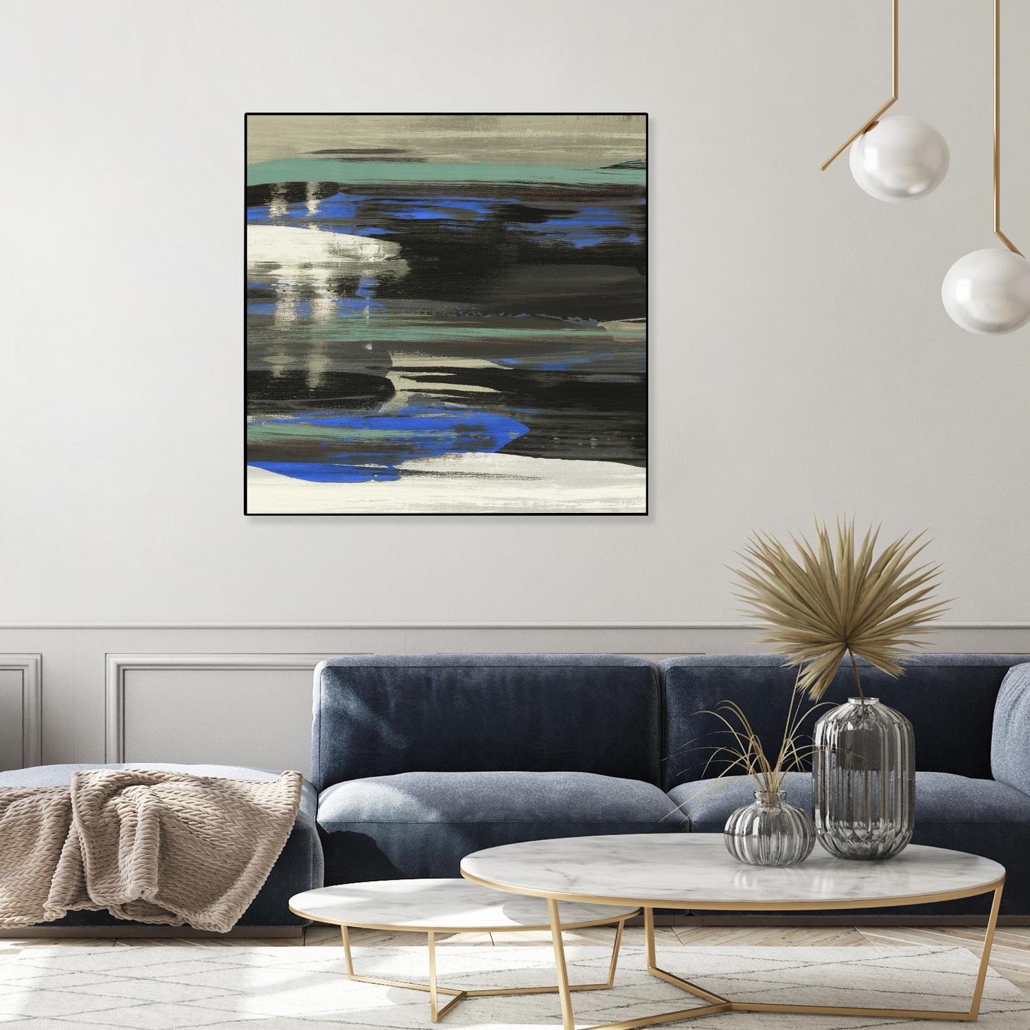 Squeeze IV by PI Studio on GIANT ART - black abstract