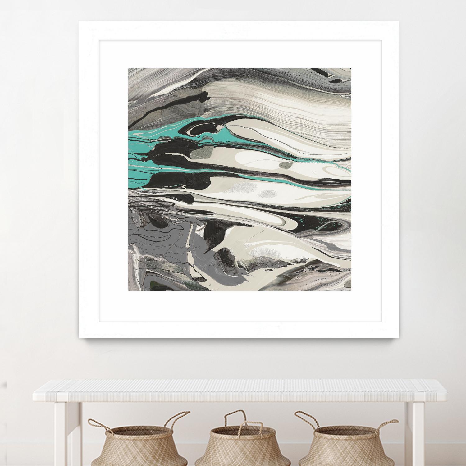 Marble Dust II by PI Studio on GIANT ART - grey abstract