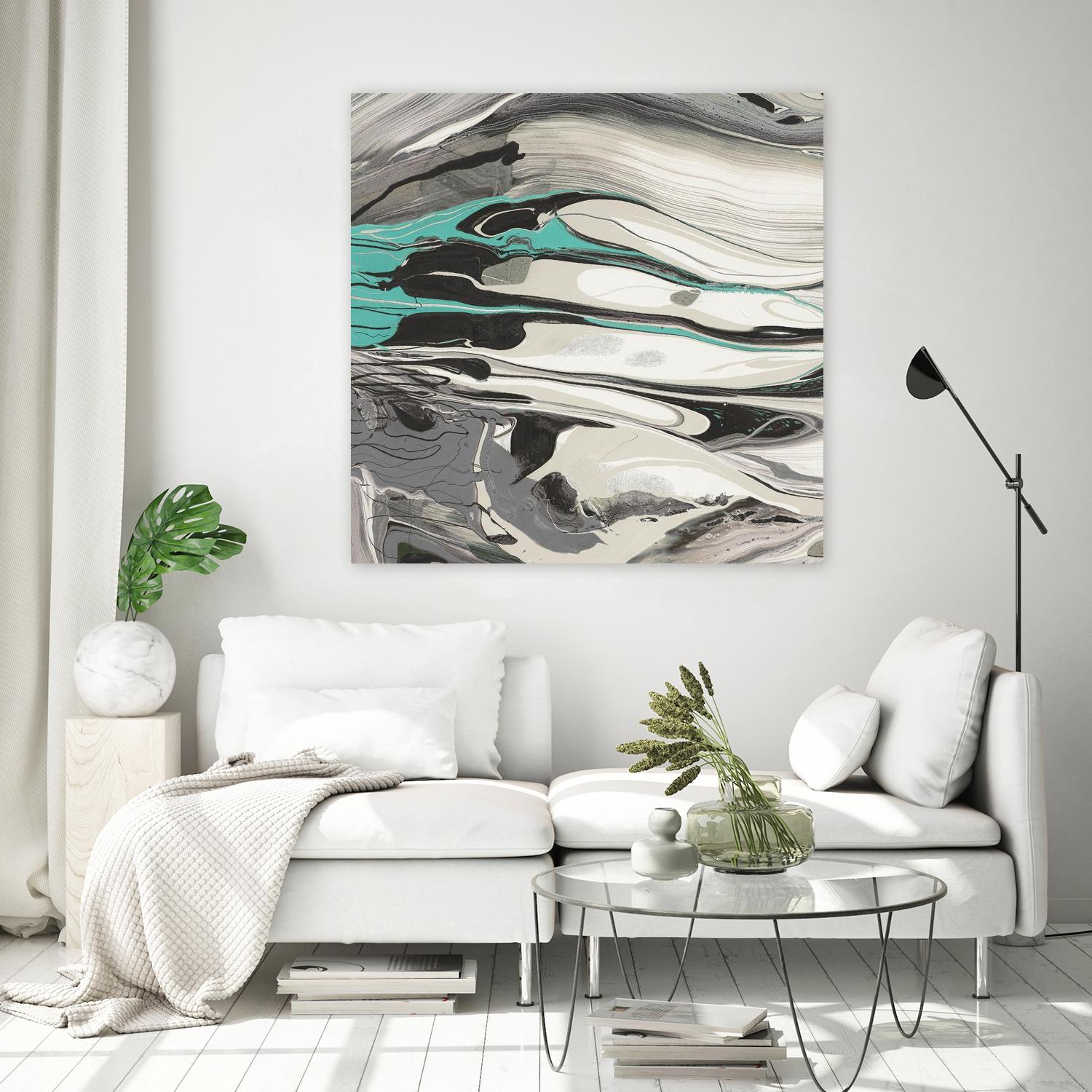 Marble Dust II by PI Studio on GIANT ART - grey abstract