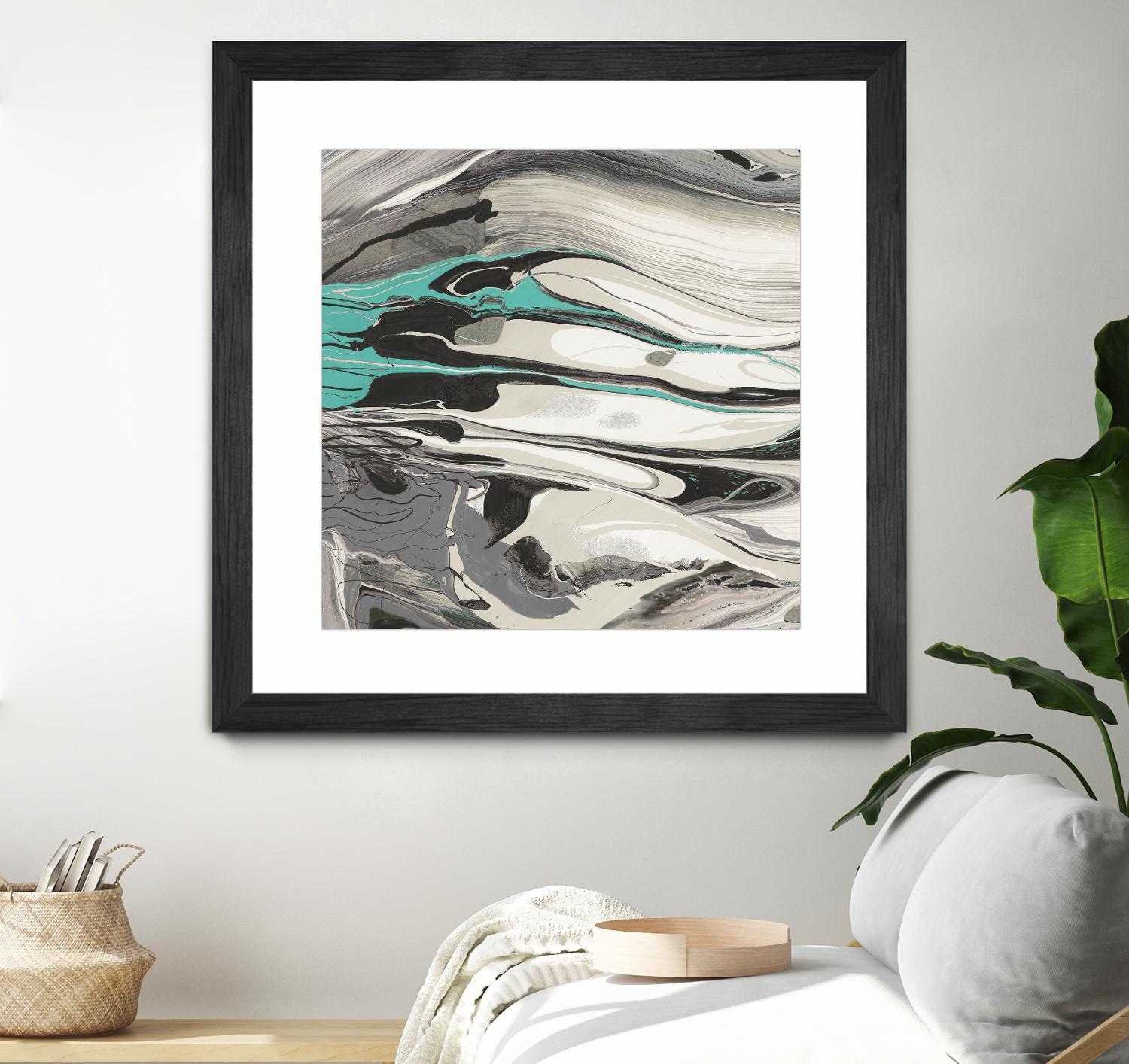 Marble Dust II by PI Studio on GIANT ART - grey abstract