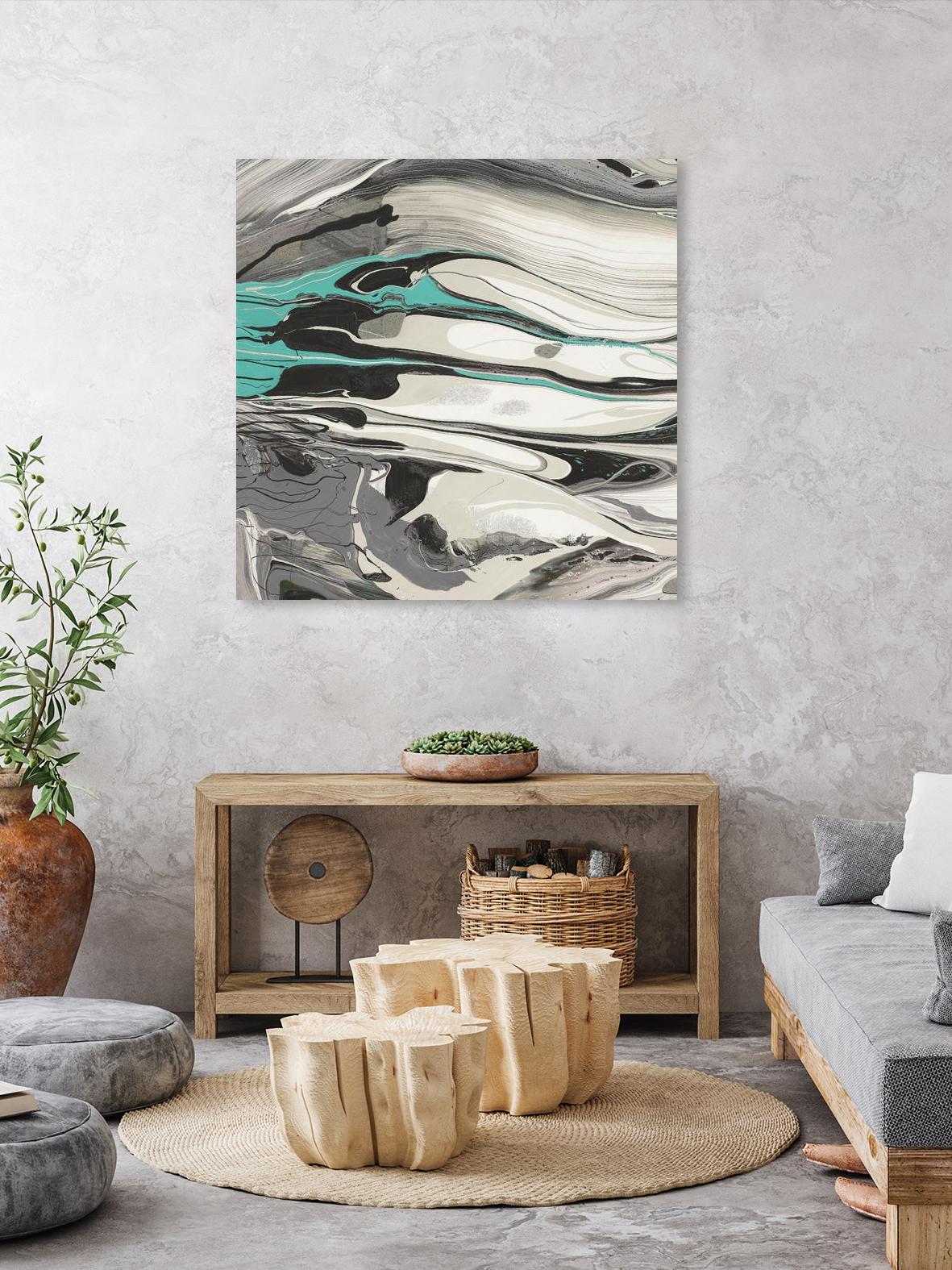 Marble Dust II by PI Studio on GIANT ART - grey abstract