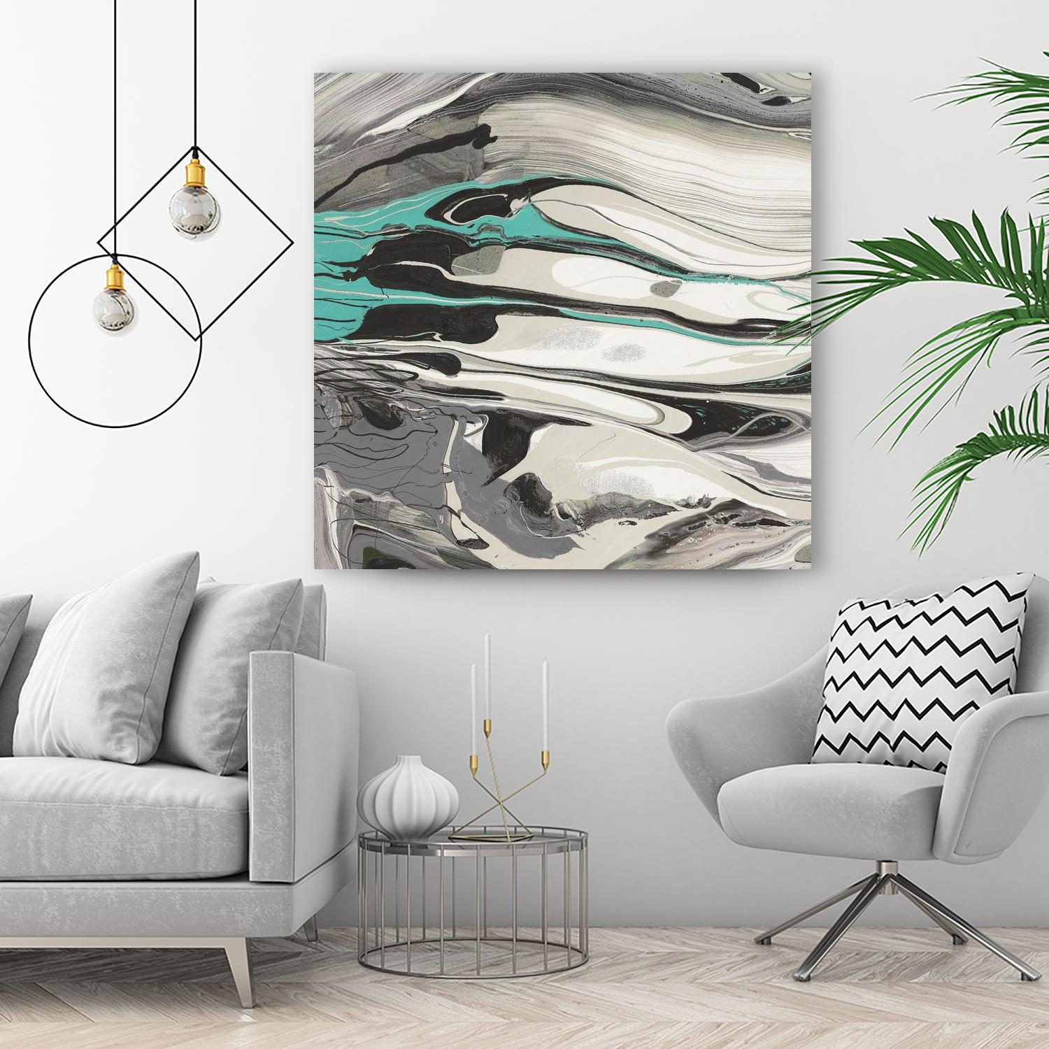 Marble Dust II by PI Studio on GIANT ART - grey abstract