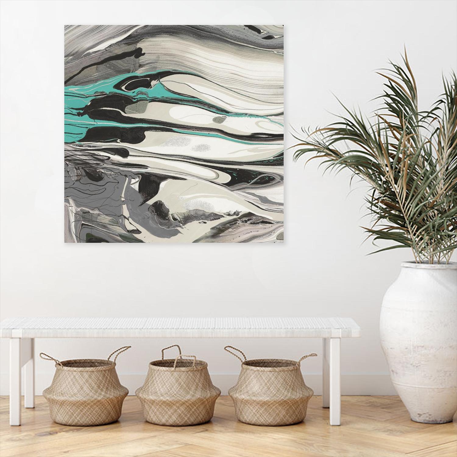 Marble Dust II by PI Studio on GIANT ART - grey abstract