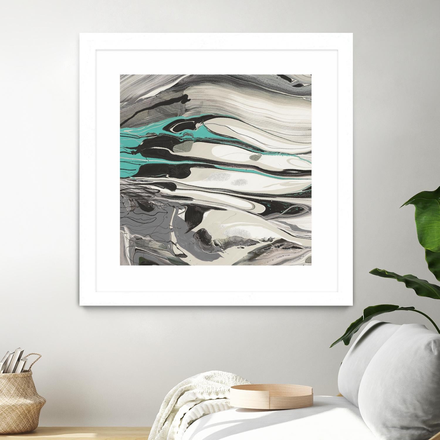 Marble Dust II by PI Studio on GIANT ART - grey abstract