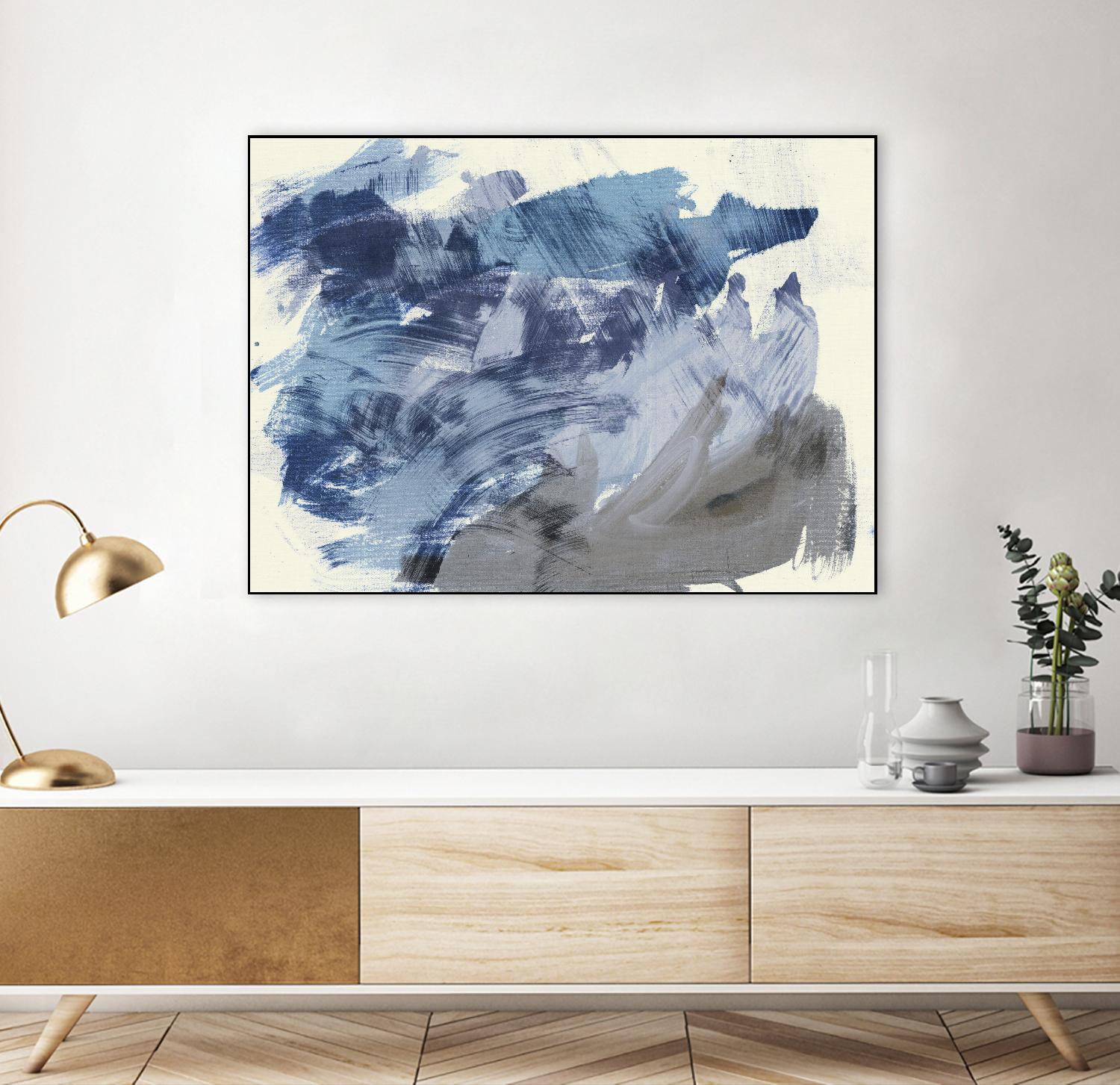 Stargazing by PI Studio on GIANT ART - white abstract