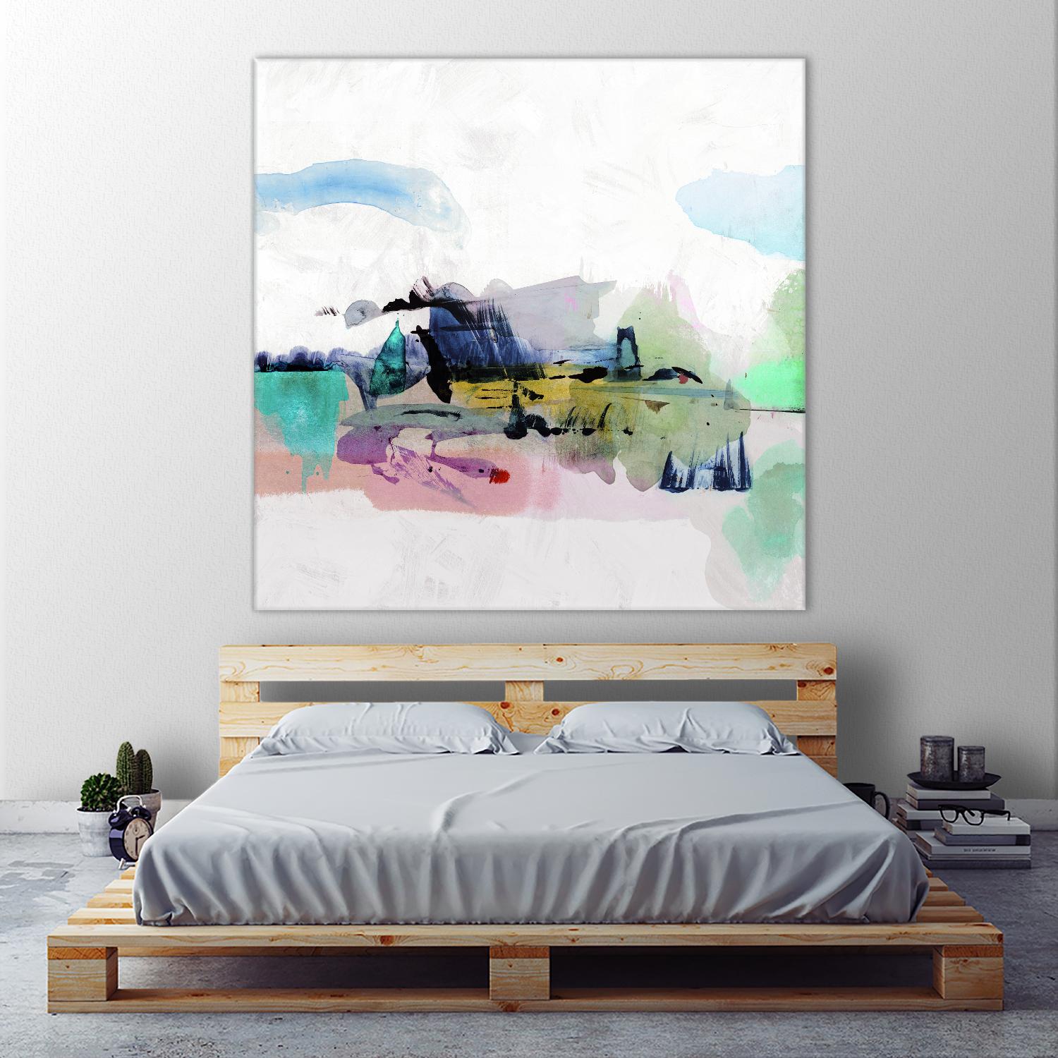Palette Landscape I by PI Studio on GIANT ART - white abstract